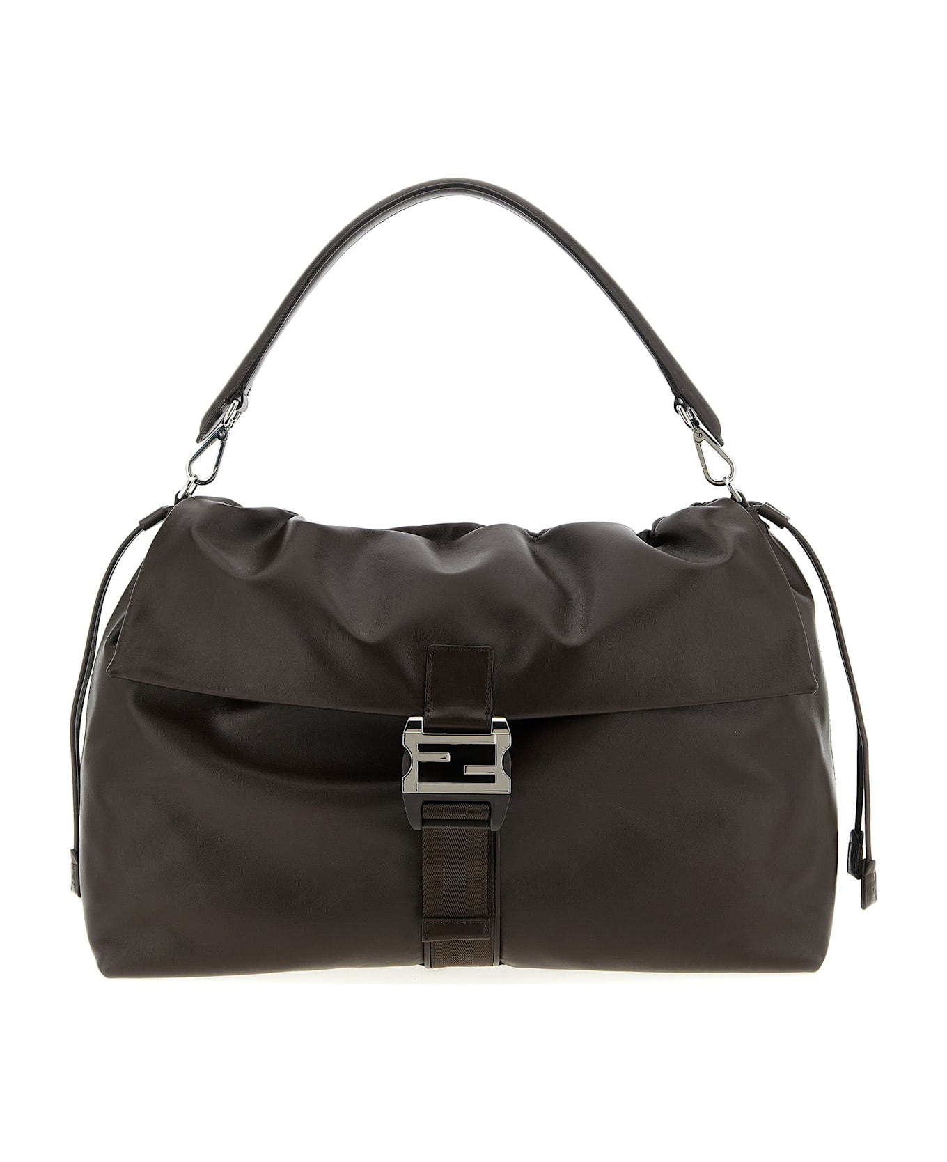 Fendi 
fendi Flux Maxi Messanger
 Handbag - Brown