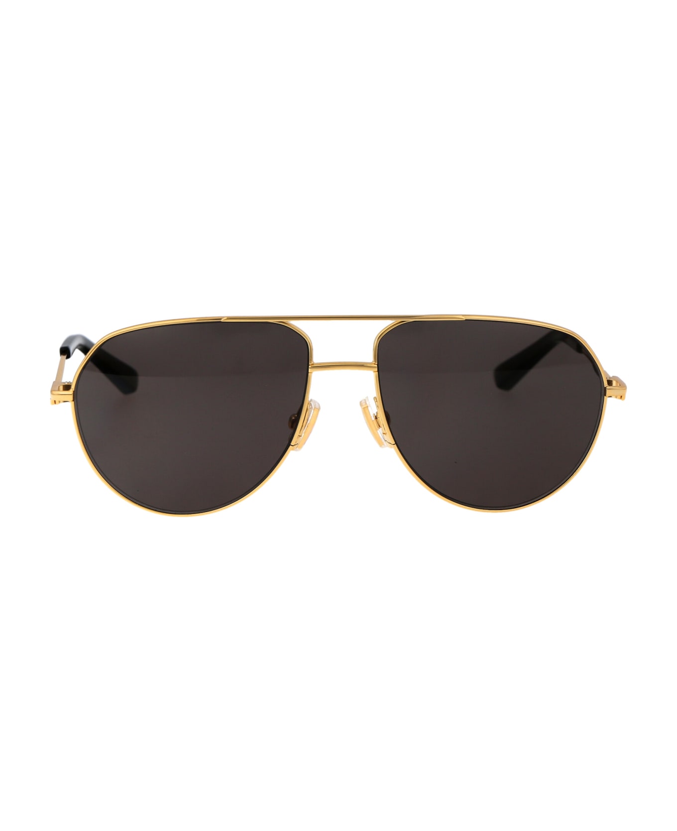 Bottega Veneta Eyewear Bv1302s Sunglasses - 001 GOLD GOLD GREY