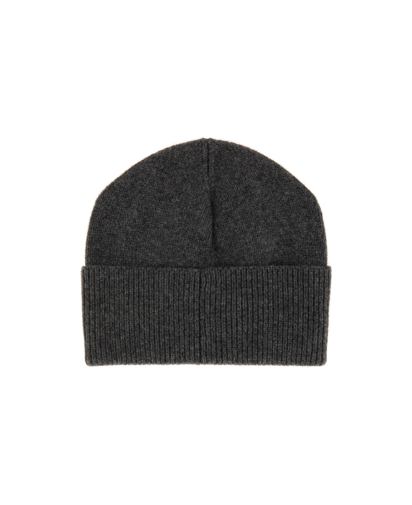 Patou Cap With Label And Logo - GREY