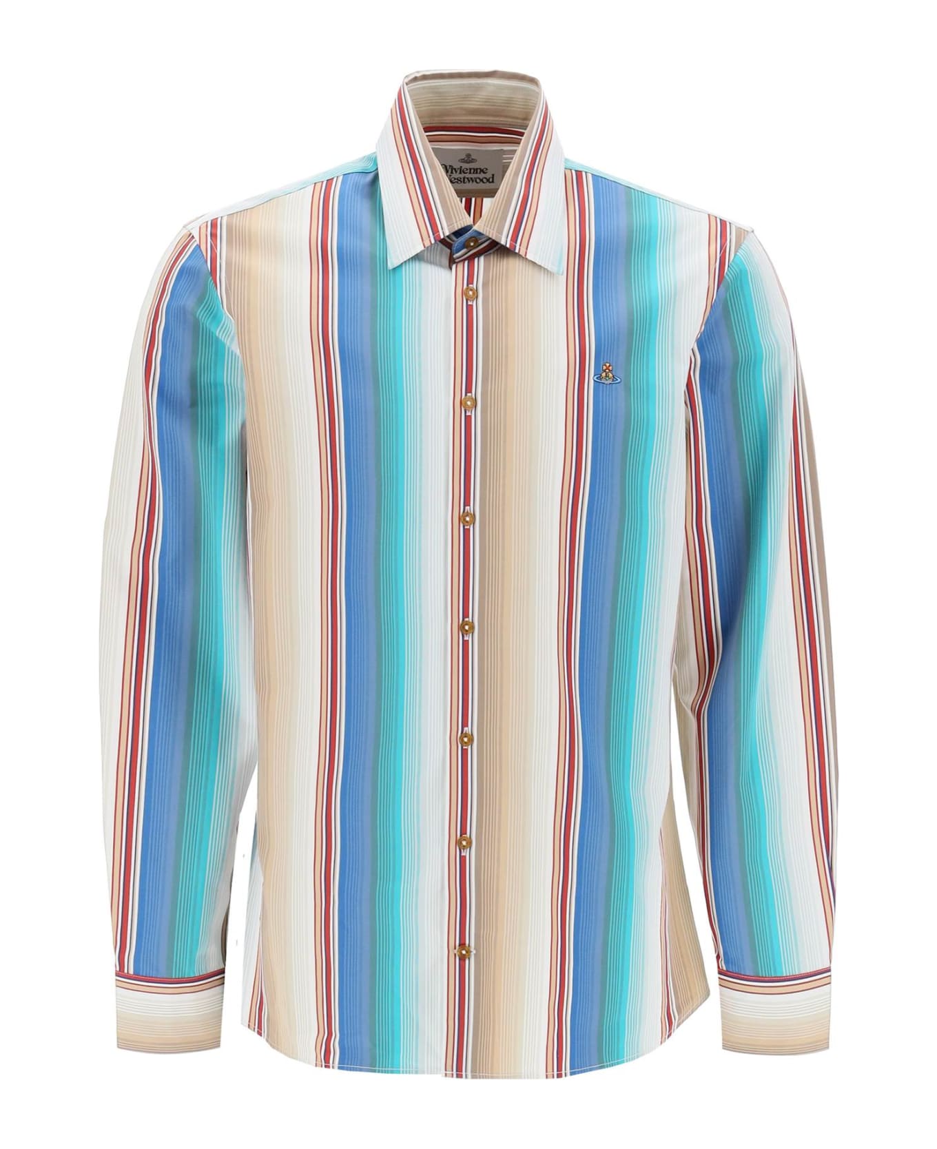 Vivienne Westwood Striped Ghost Shirt - MULTI