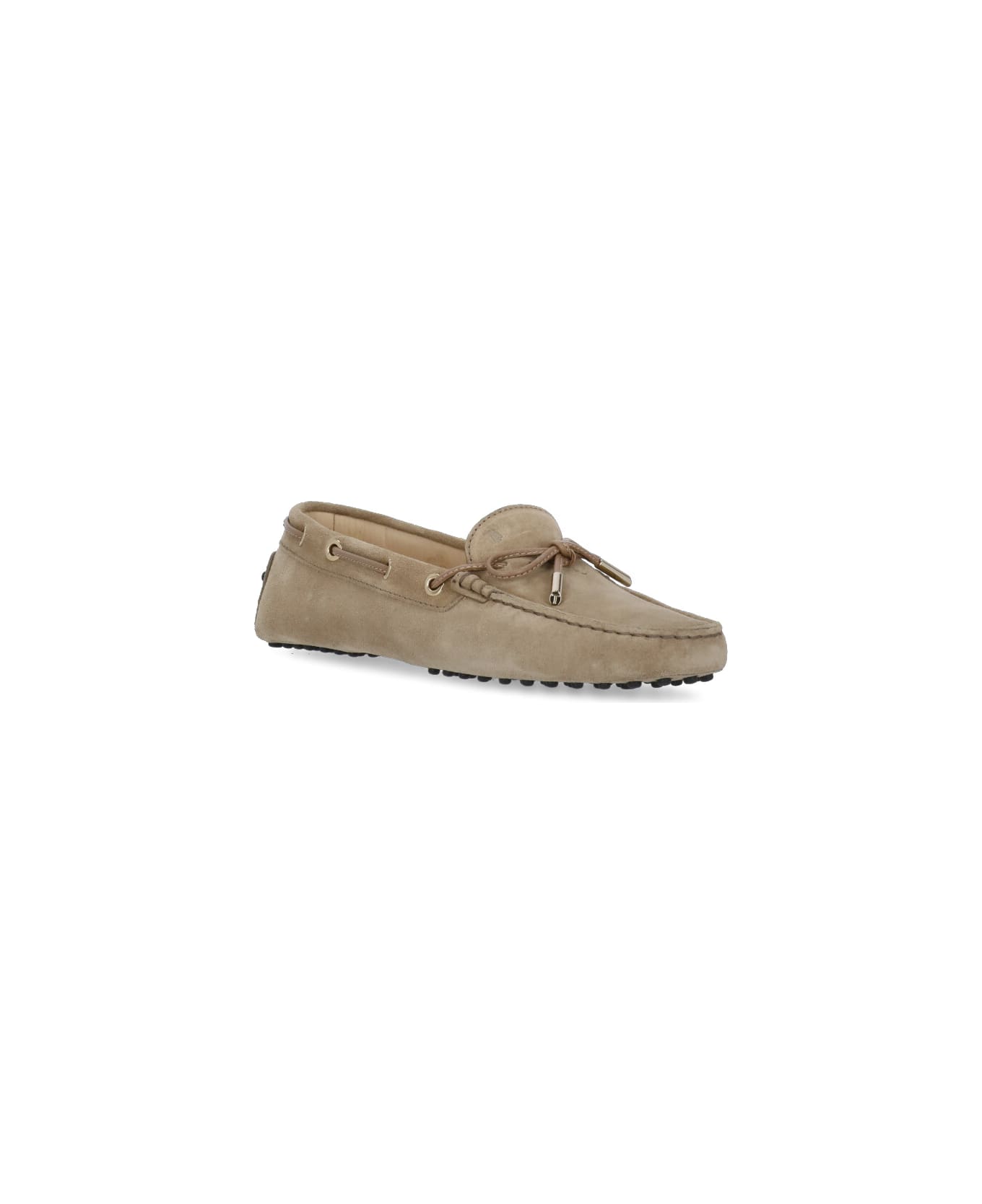 Tod's Leather Loafers - Beige フラットシューズ