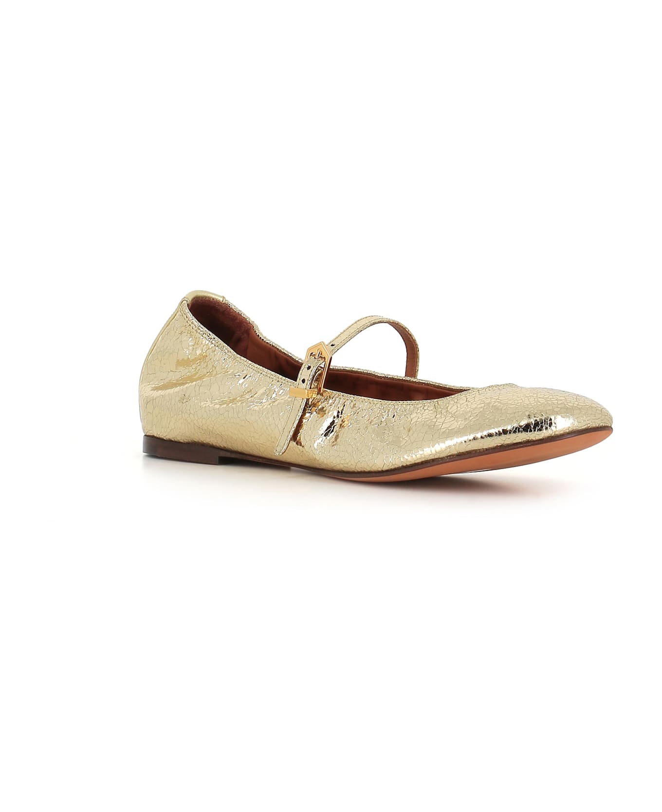 Lanvin Ballerina Mary Jane - Gold