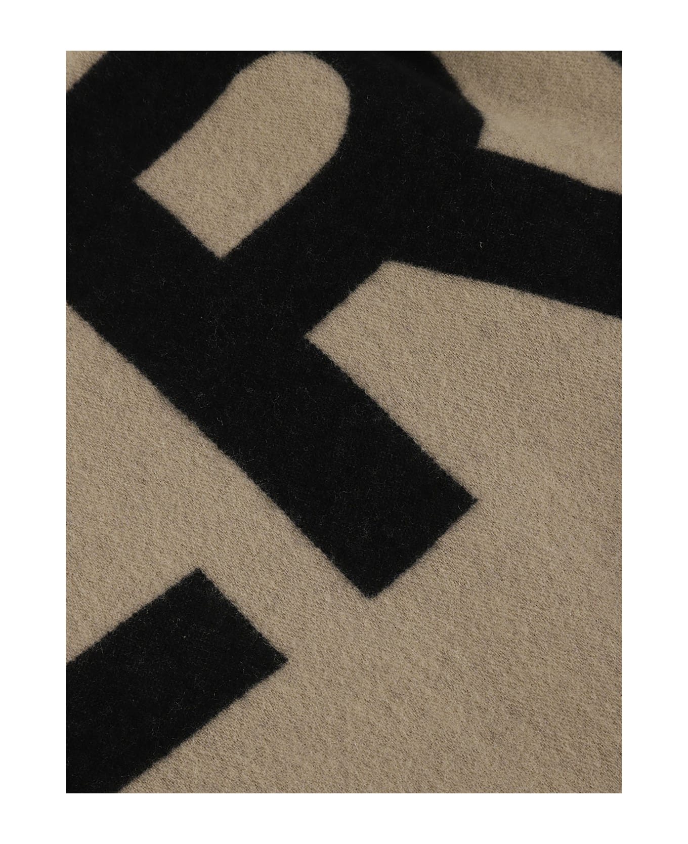 Burberry Logo Print Scarf - Camel/Black スカーフ