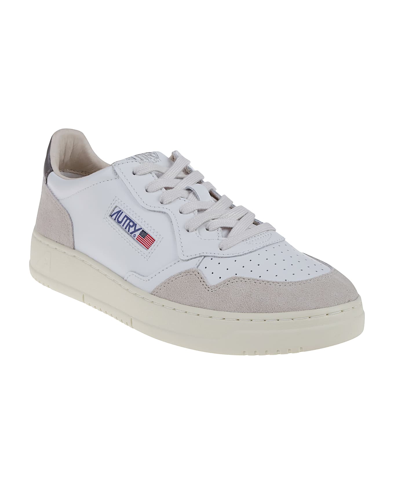 Autry Medalist Low Sneakers - White/morel