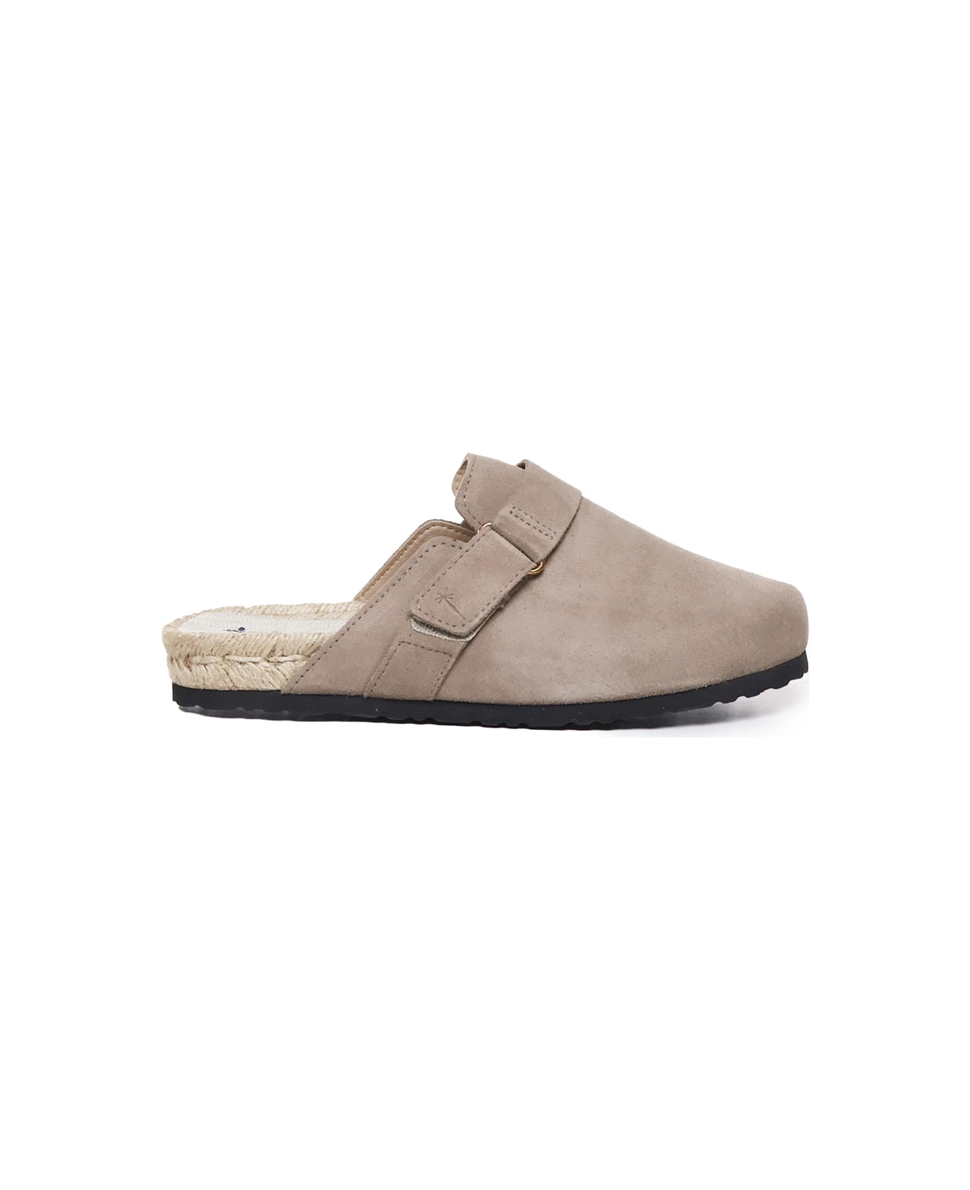 Manebi Mule In Suede - Coco brown