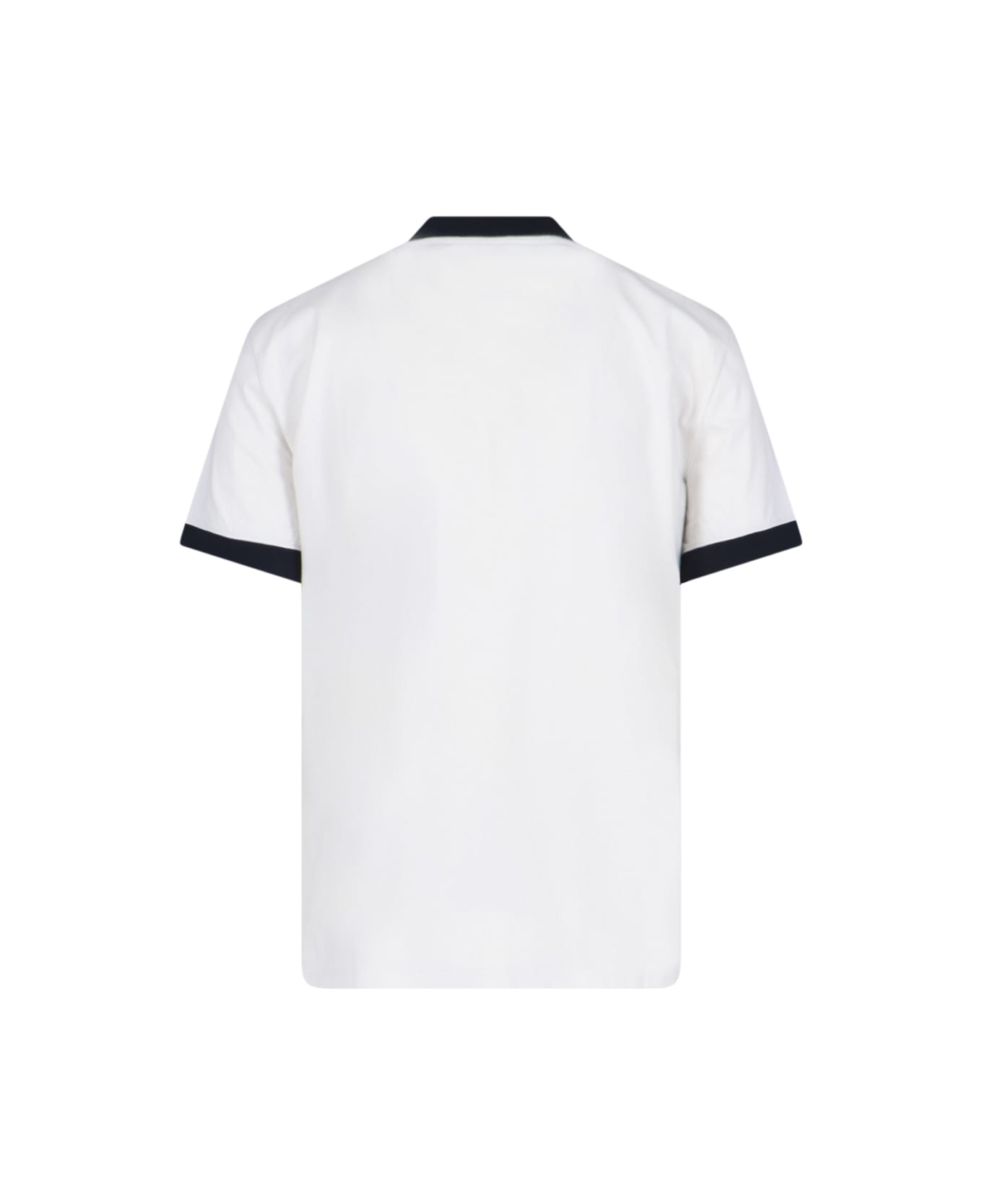 Golden Goose T-shirt With Contrasting Details - White