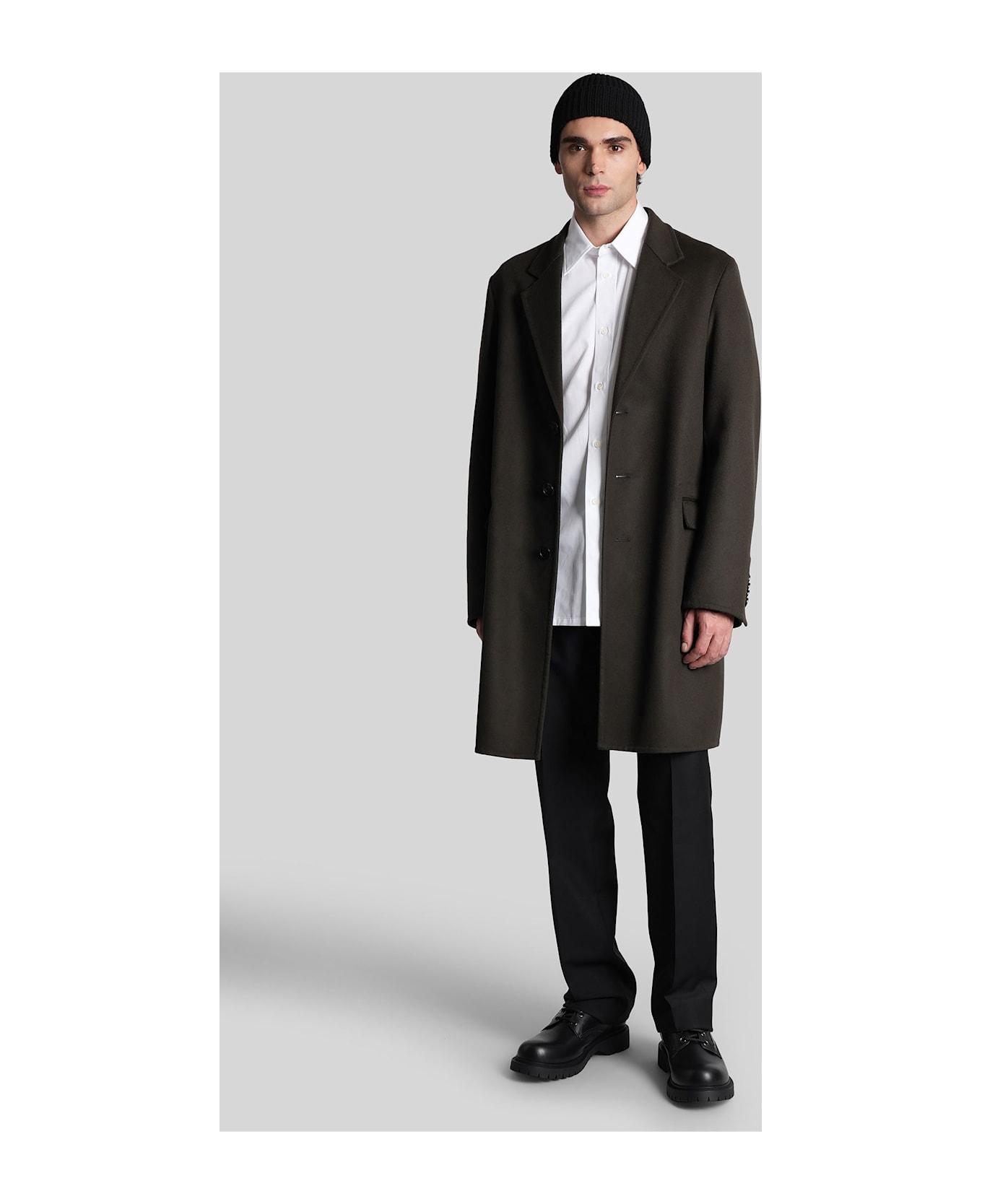 Givenchy In Khaki Wool - khaki