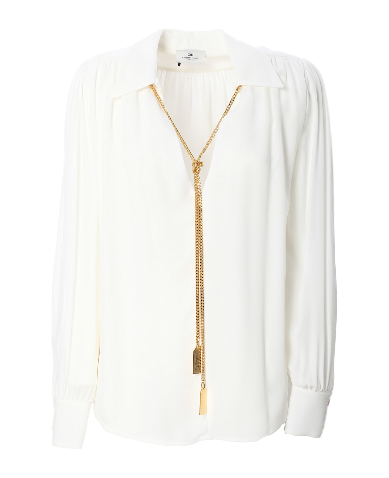 Elisabetta Franchi Shirts Ivory - Ivory