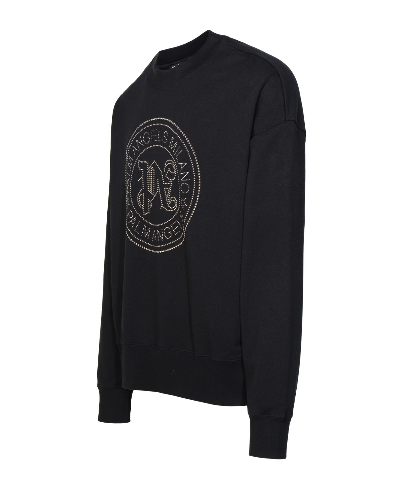 Palm Angels Milano Stud Sweatshirt - Black