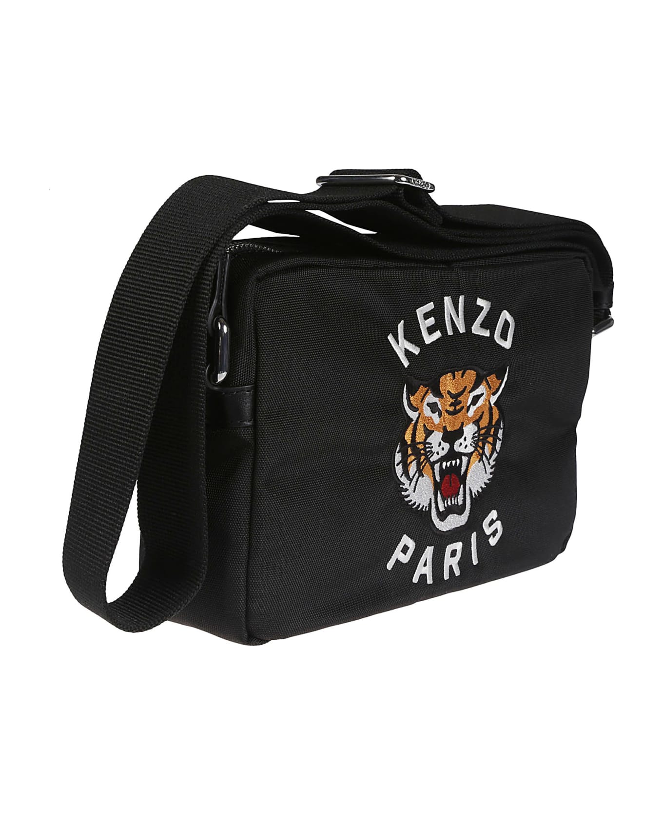 Kenzo Varsity Crossbody Bag - Noir