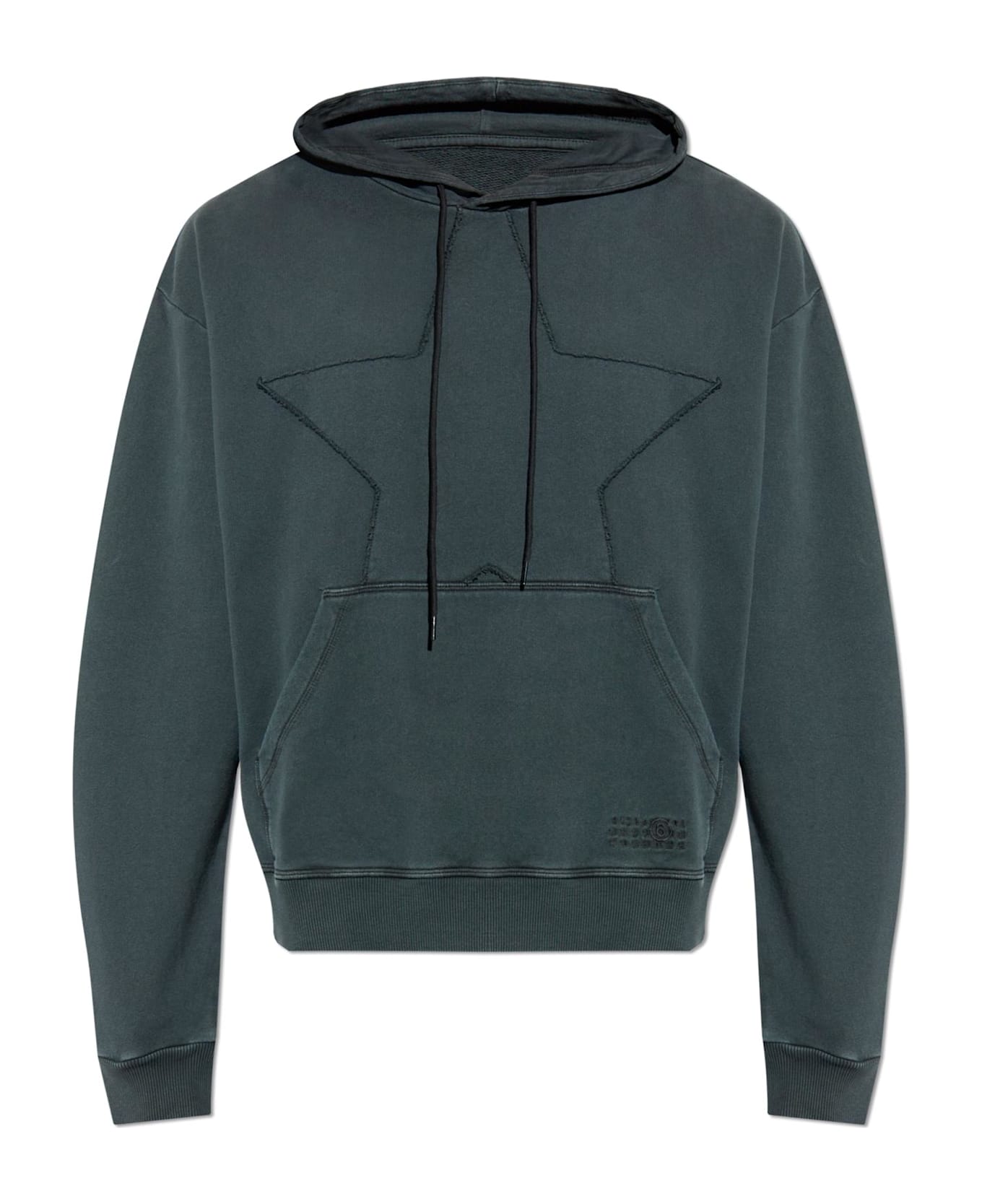 MM6 Maison Margiela Hoodie - Washed Black