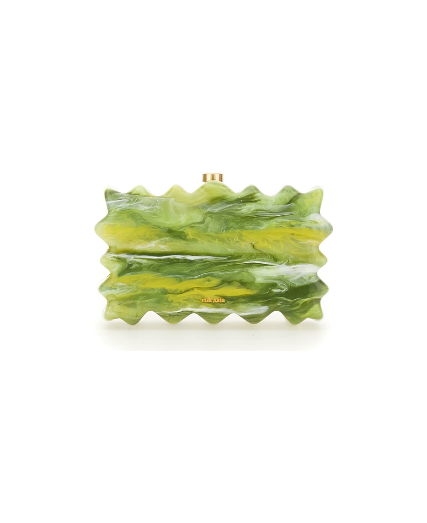 Cult Gaia Clutch "paloma" - GREEN クラッチバッグ