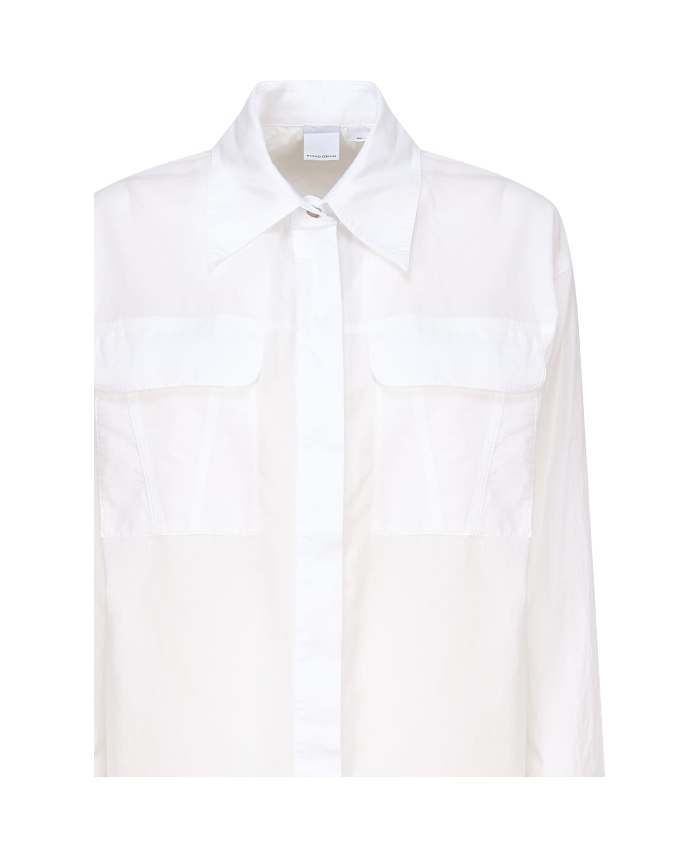 Pinko Concealed Fastened Shirt - White