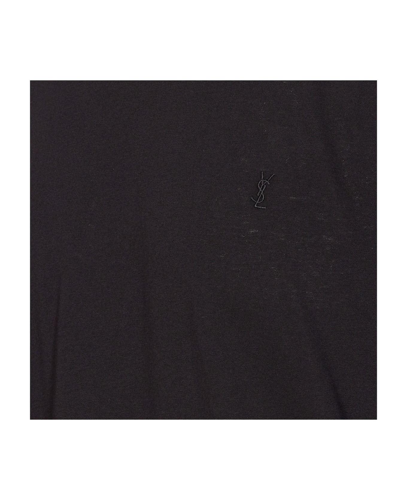 Saint Laurent Cassandre T-shirt - Noir