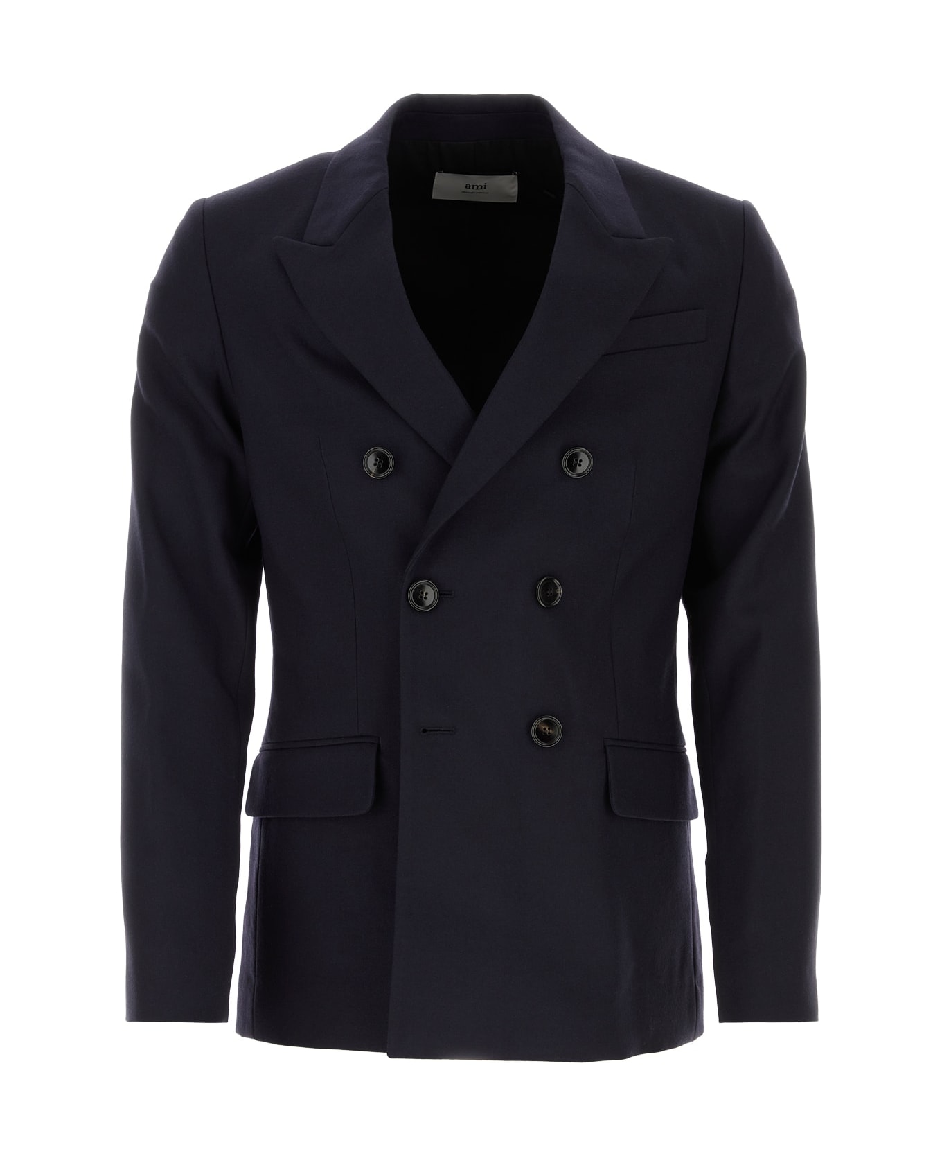 Ami Alexandre Mattiussi Double Breasted Jacket - NAVYBLUE