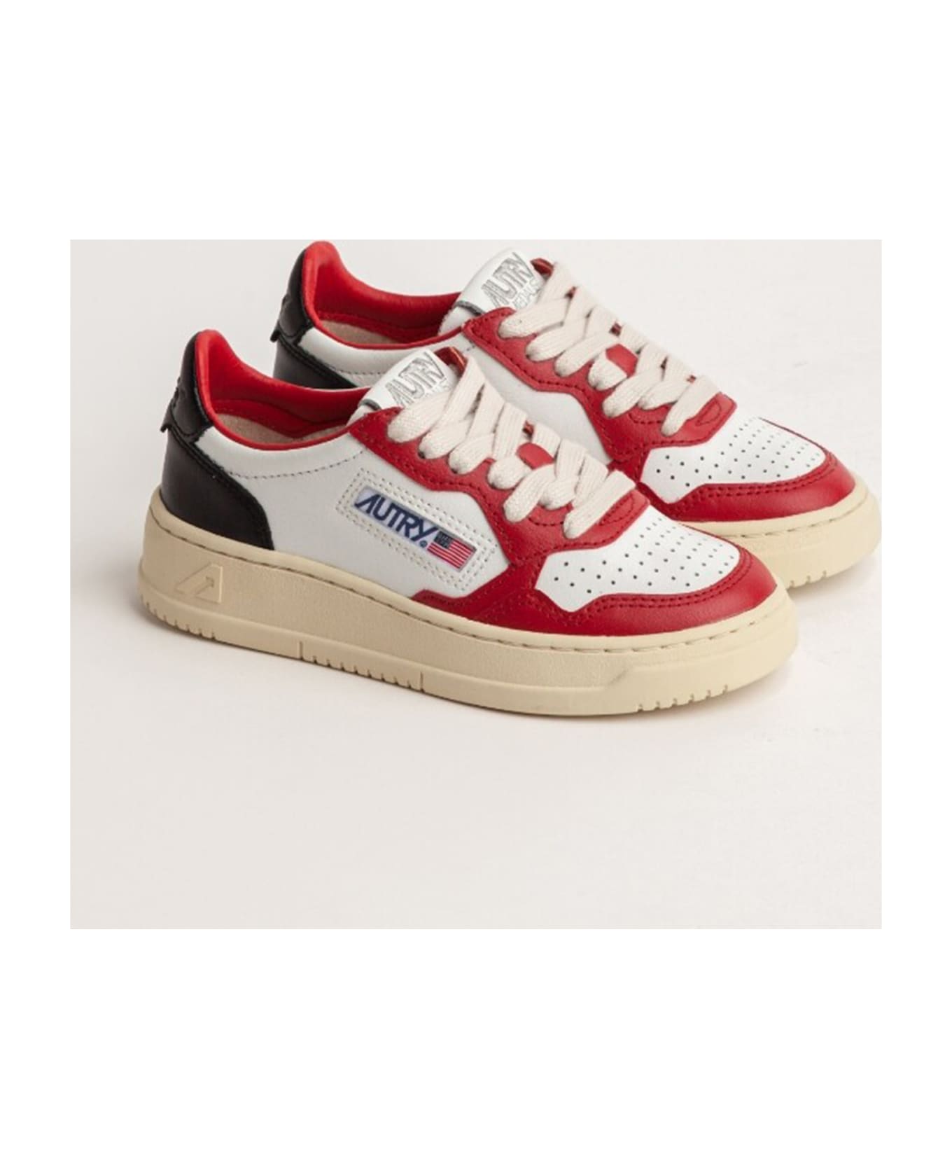 Autry Low Top Sneakers - RED