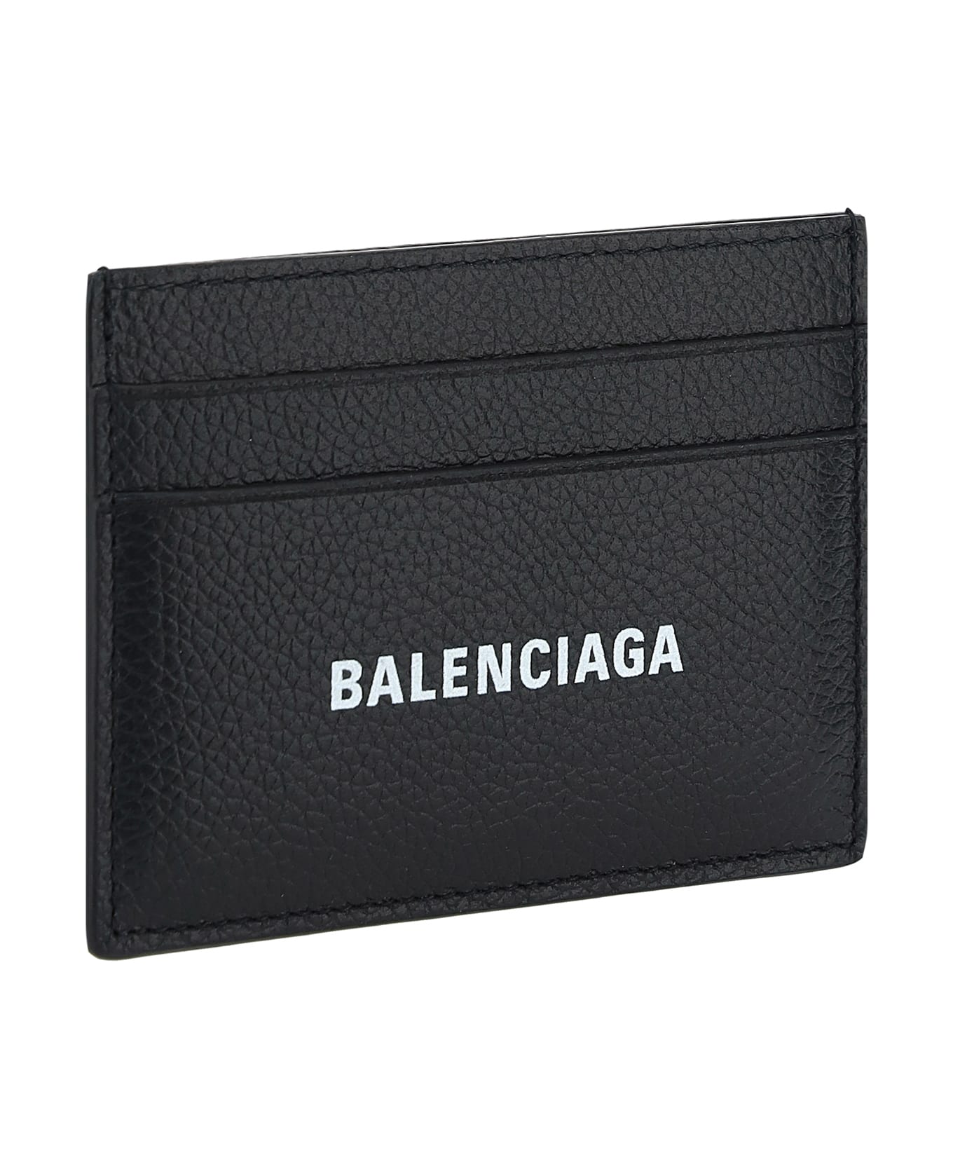 Balenciaga Card Holder - Black/l White