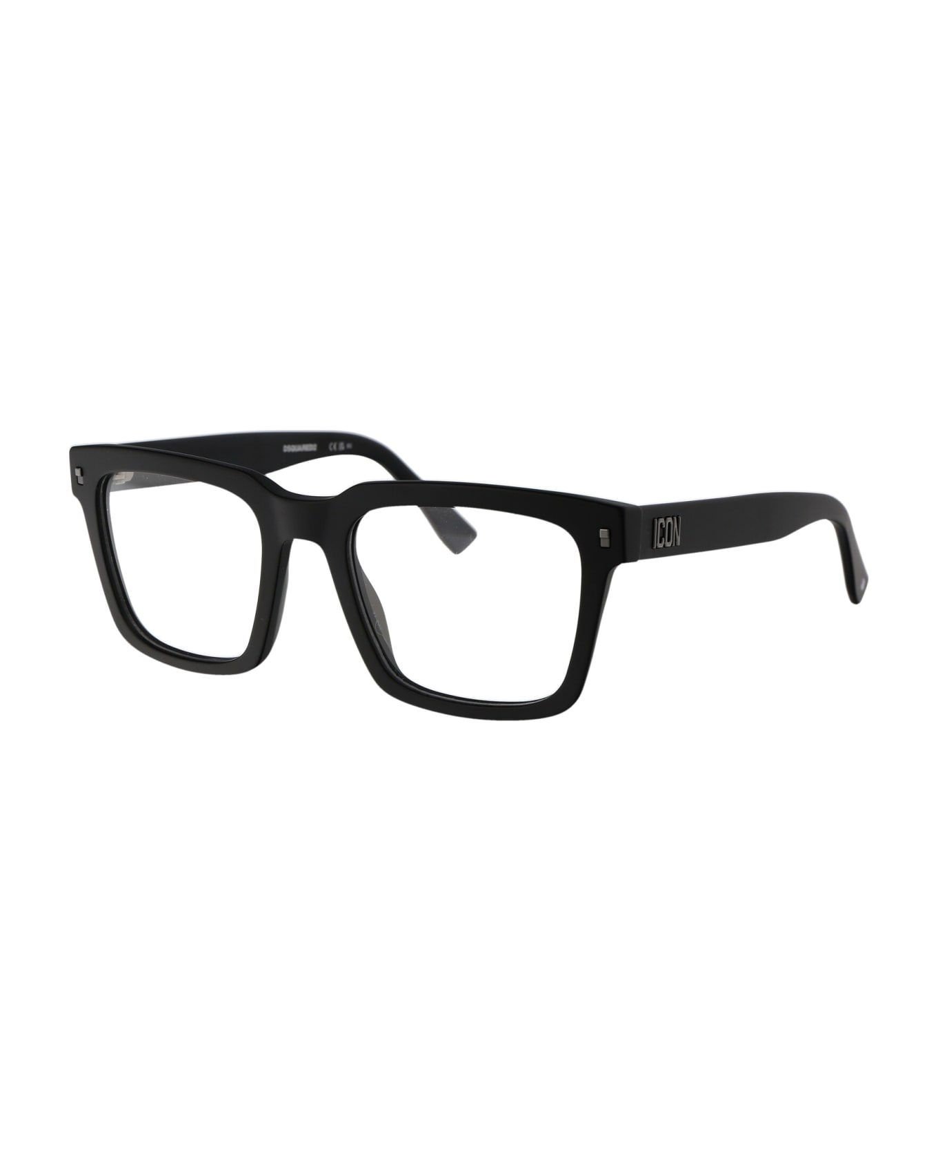 Dsquared2 Eyewear Icon 0013 Glasses - 003 MATTE BLACK アイウェア