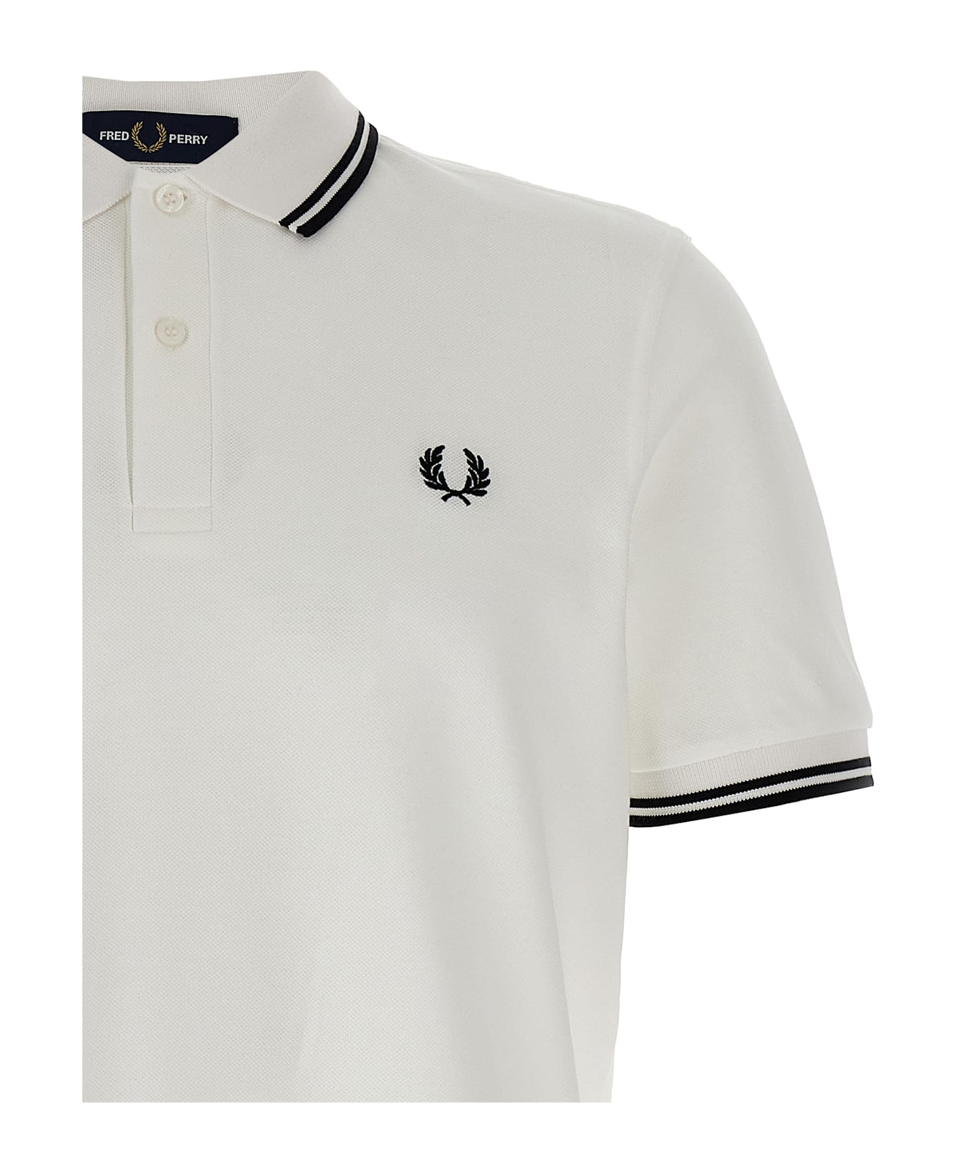 Comme des Garçons Shirt Polo Comme Des Garçons Shirt X Fred Perry - White