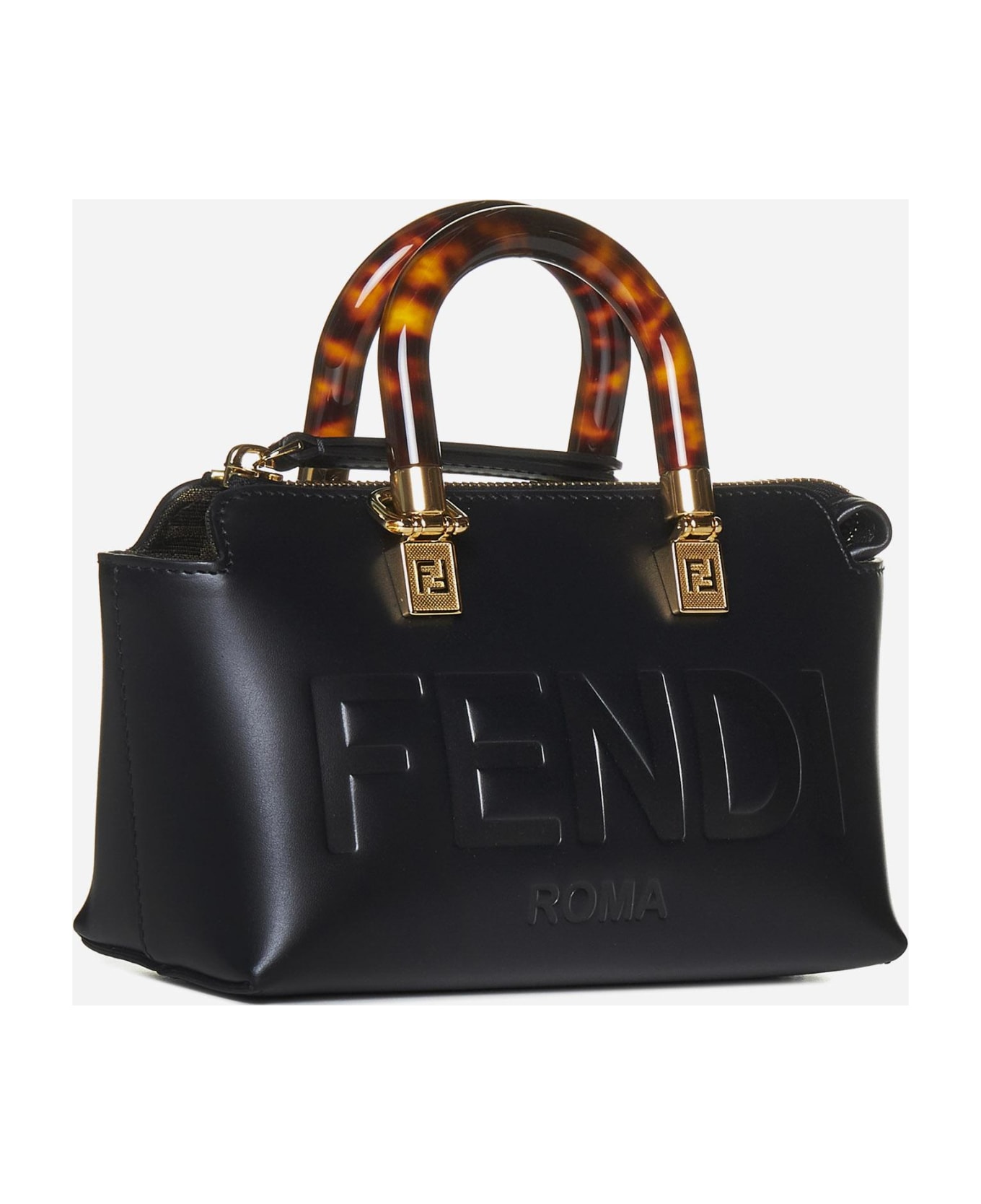 Fendi By The Way Mini Leather Bag - Nero
