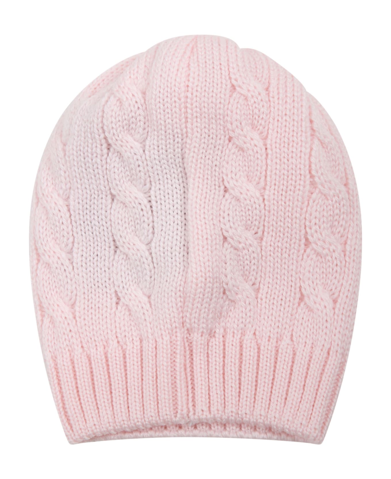 Little Bear Pink Hat For Baby Girl - Pink
