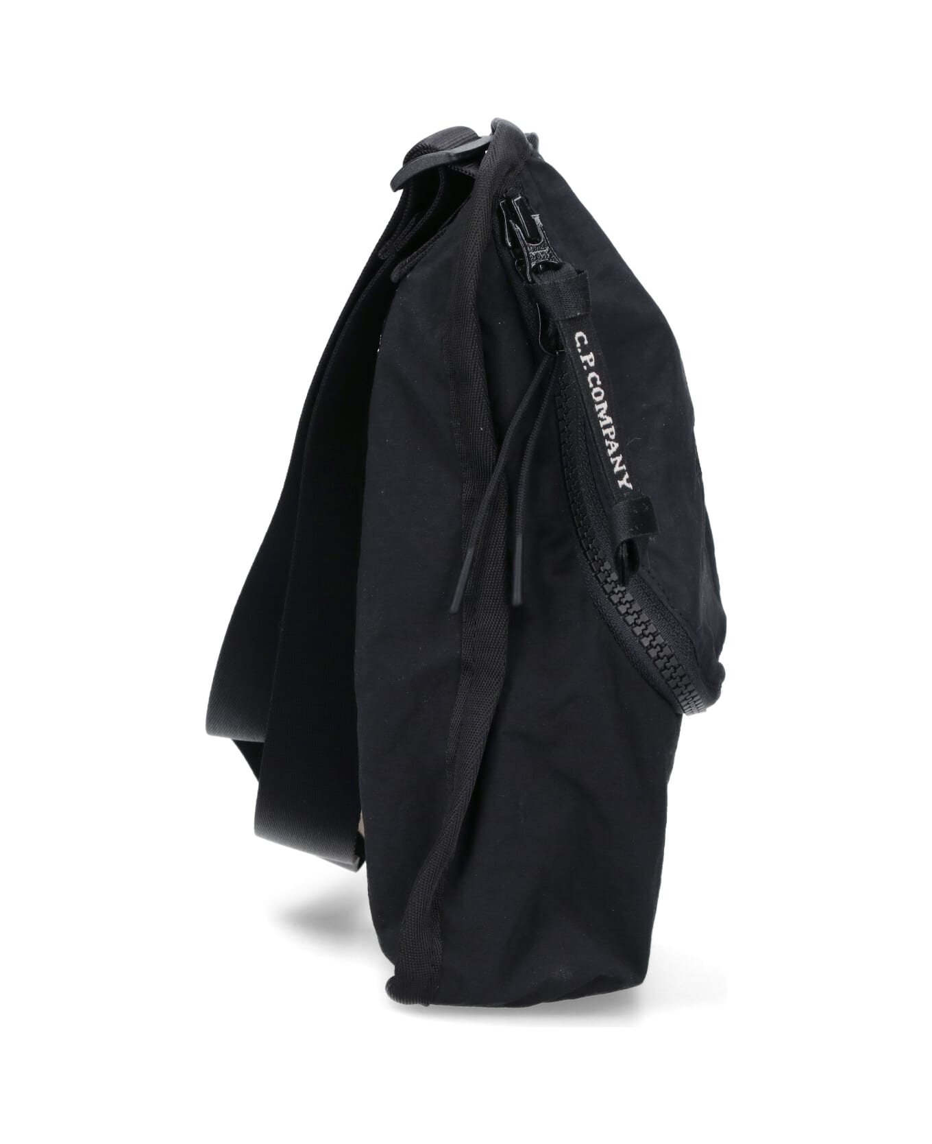C.P. Company Mini Crossbody Bag "plane Paper Touch" - Black  