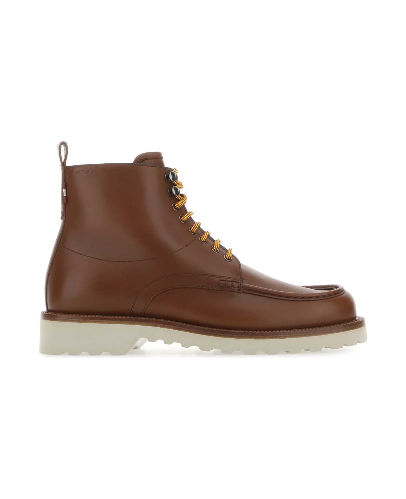 Bally Brown Leather Nobilus Ankle Boots - U808