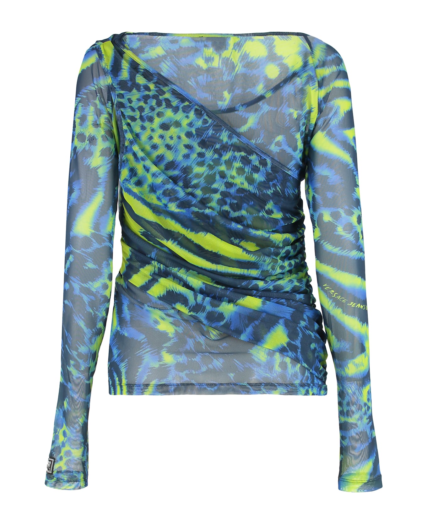 Versace Jeans Couture Tulle Top - Multicolor