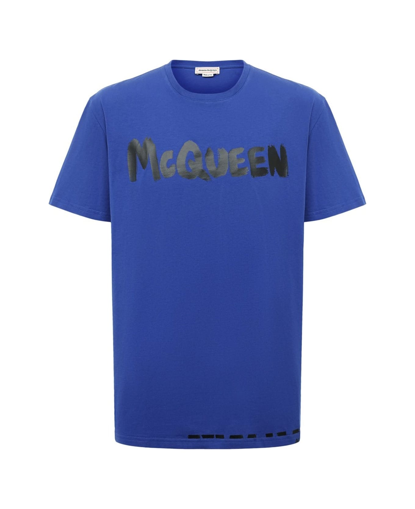 Alexander McQueen Logo T-shirt - Blue シャツ