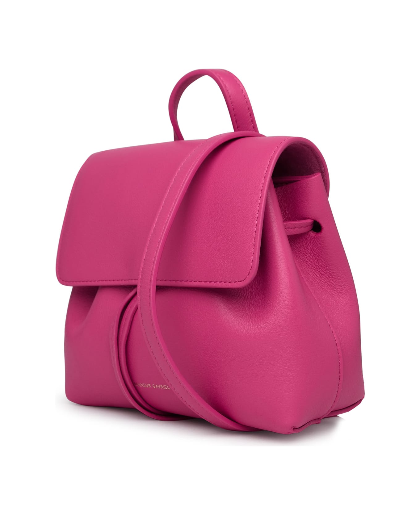 Mansur Gavriel Small 'lady Soft' Bag In Pink Leather - Pink バックパック
