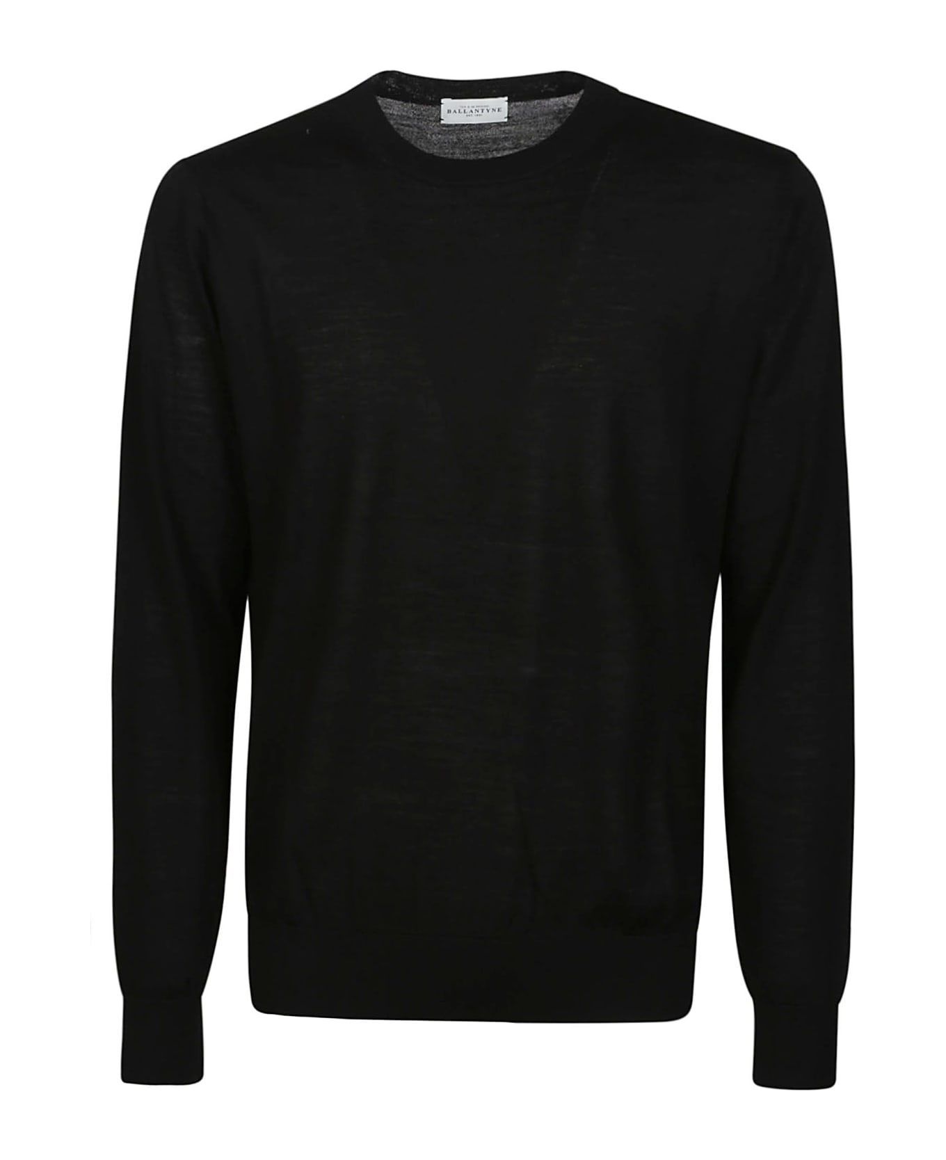 Ballantyne Plain Sweater - Black