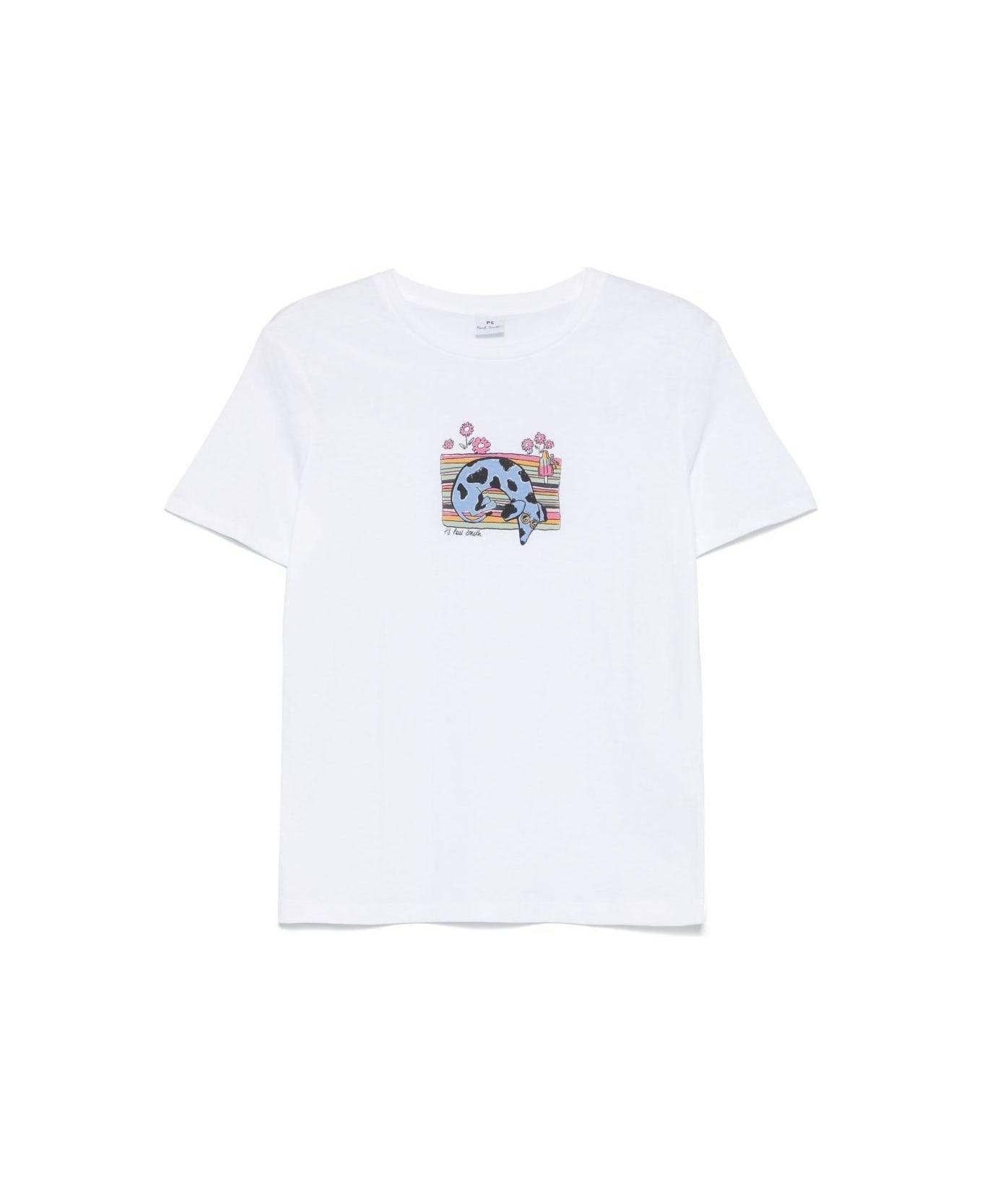 PS by Paul Smith Graphic T-shirt - White