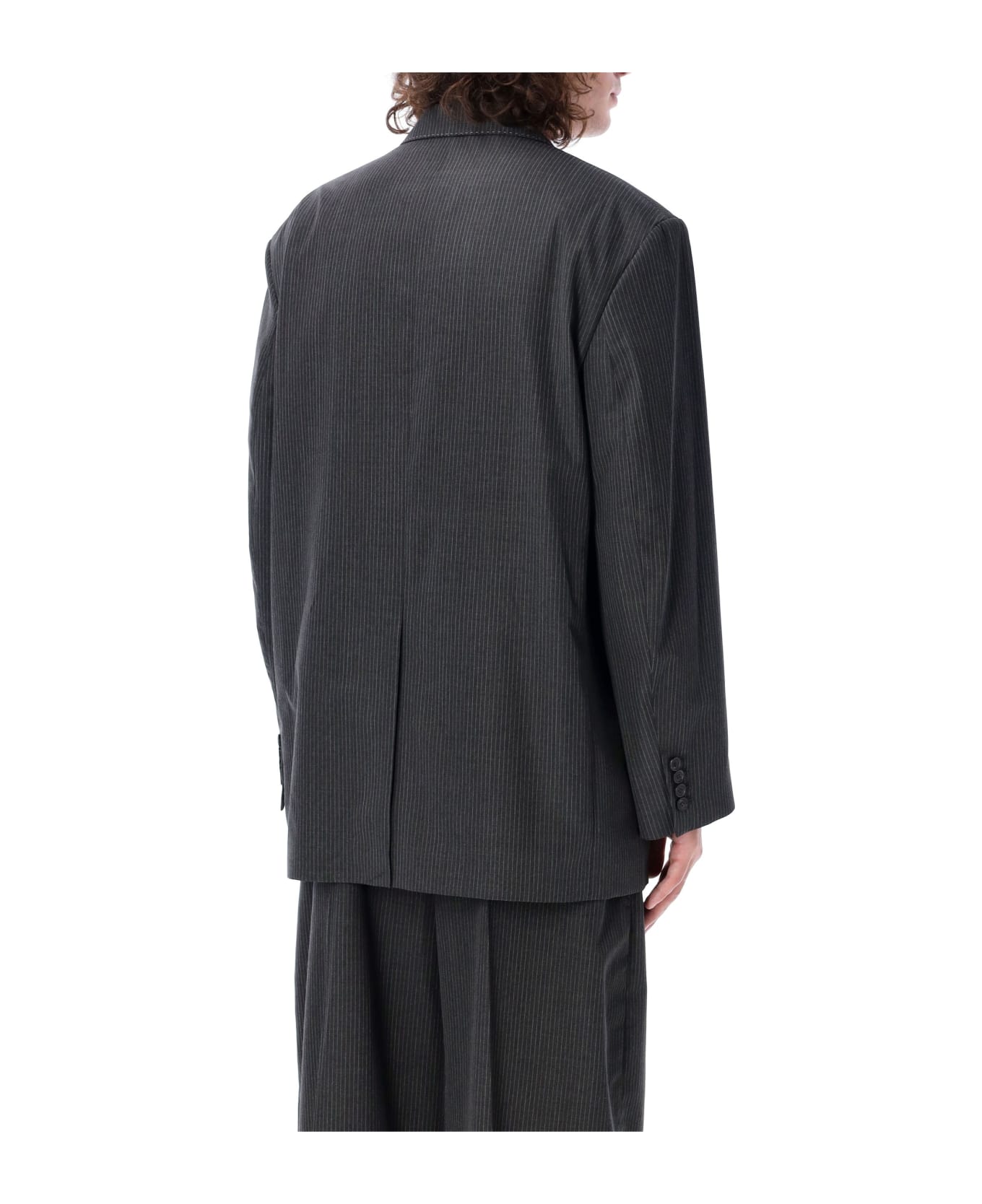 Acne Studios Over Monobreast Blazer - ANTHRACITE GREY