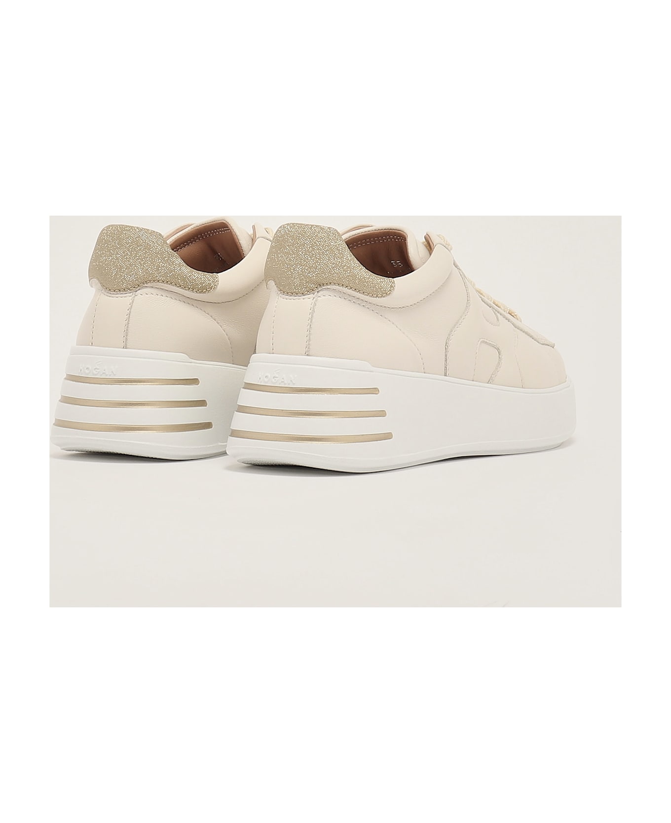 Hogan Rebel H564 Sneaker - BURRO-ORO