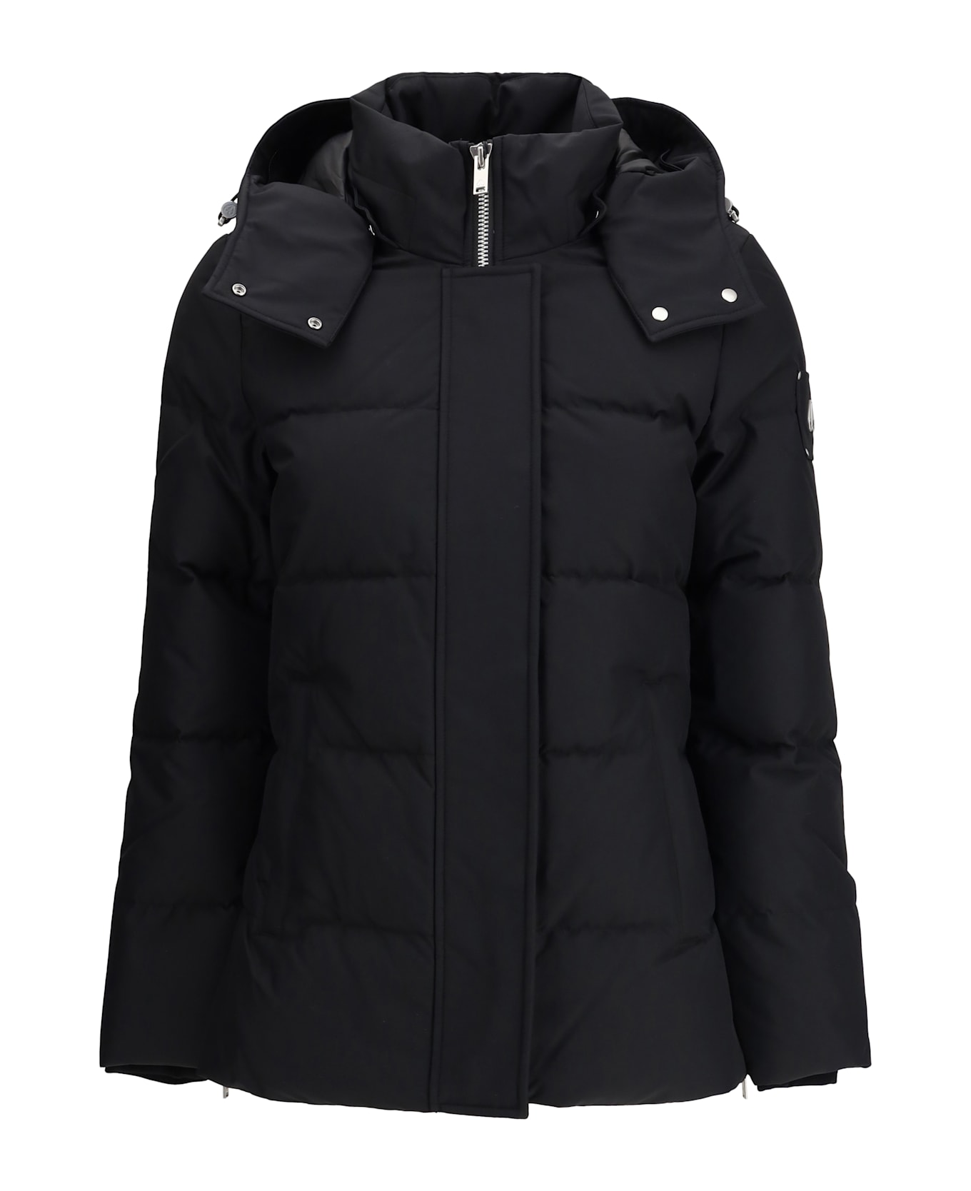 Moose Knuckles Cloud 3q Down Jacket - Blk W Blk S