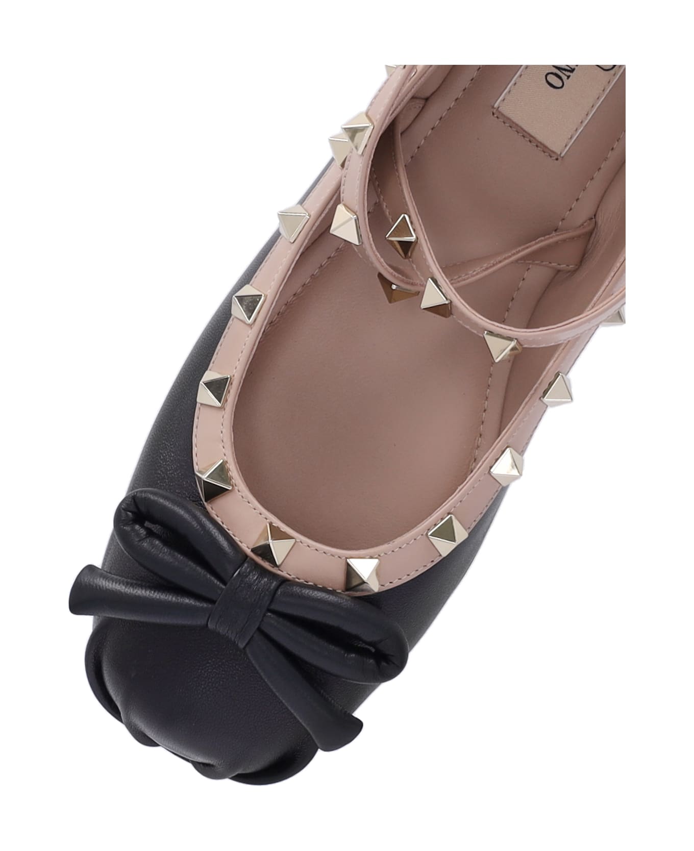 Valentino Garavani "rockstud" Ballet Flats - Black  