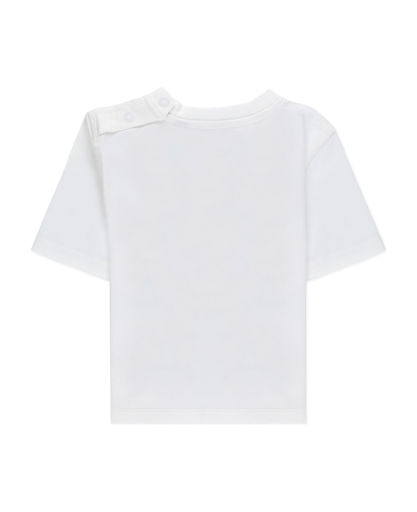 Burberry T-shirt With Print - Bianco