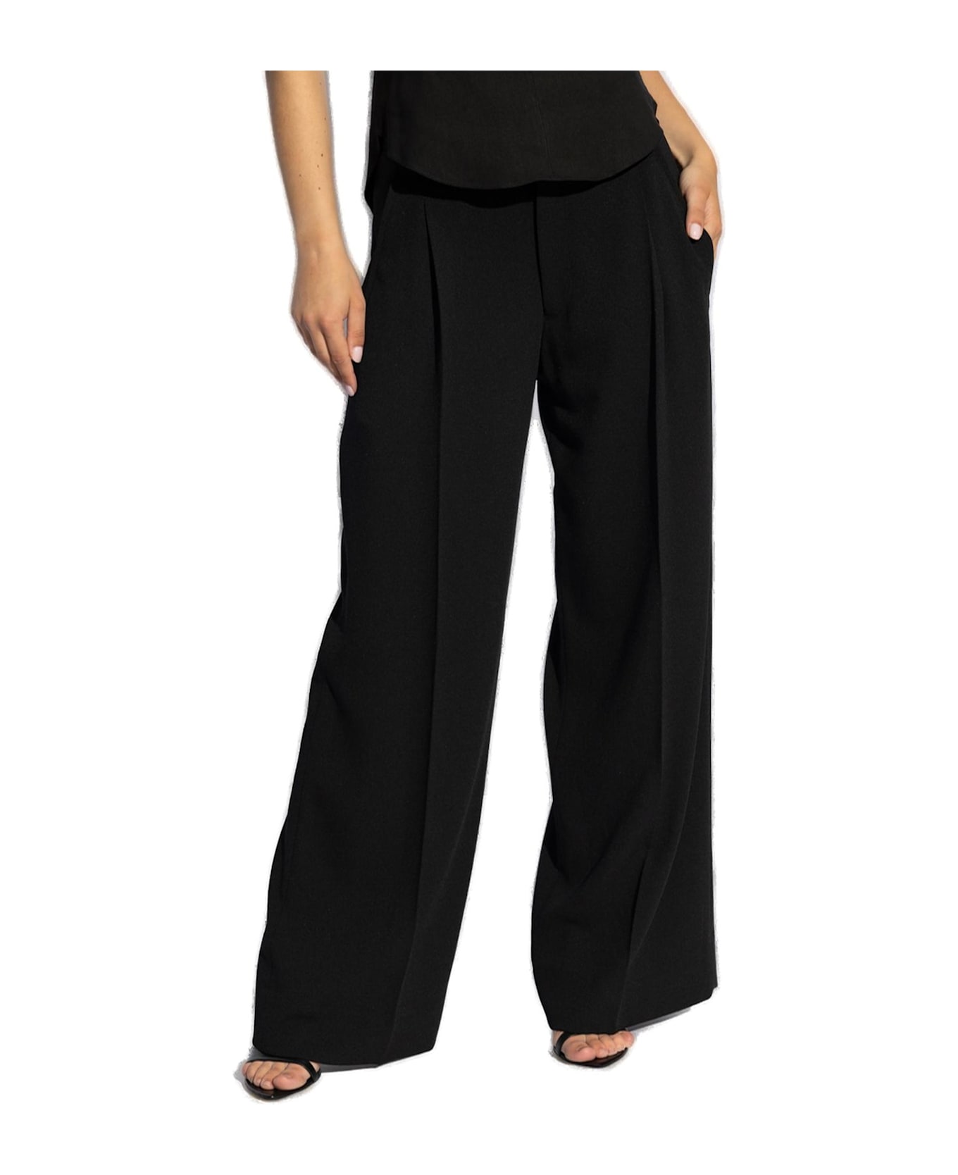 Isabel Marant Romina Wide-leg Pants - BLACK