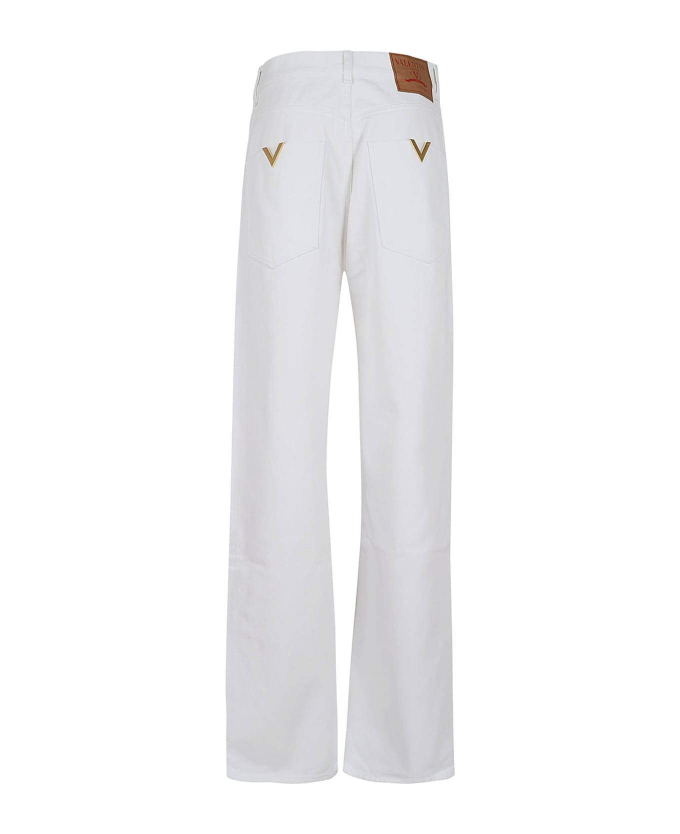 Valentino Garavani Denim Pants - Bo Bianco