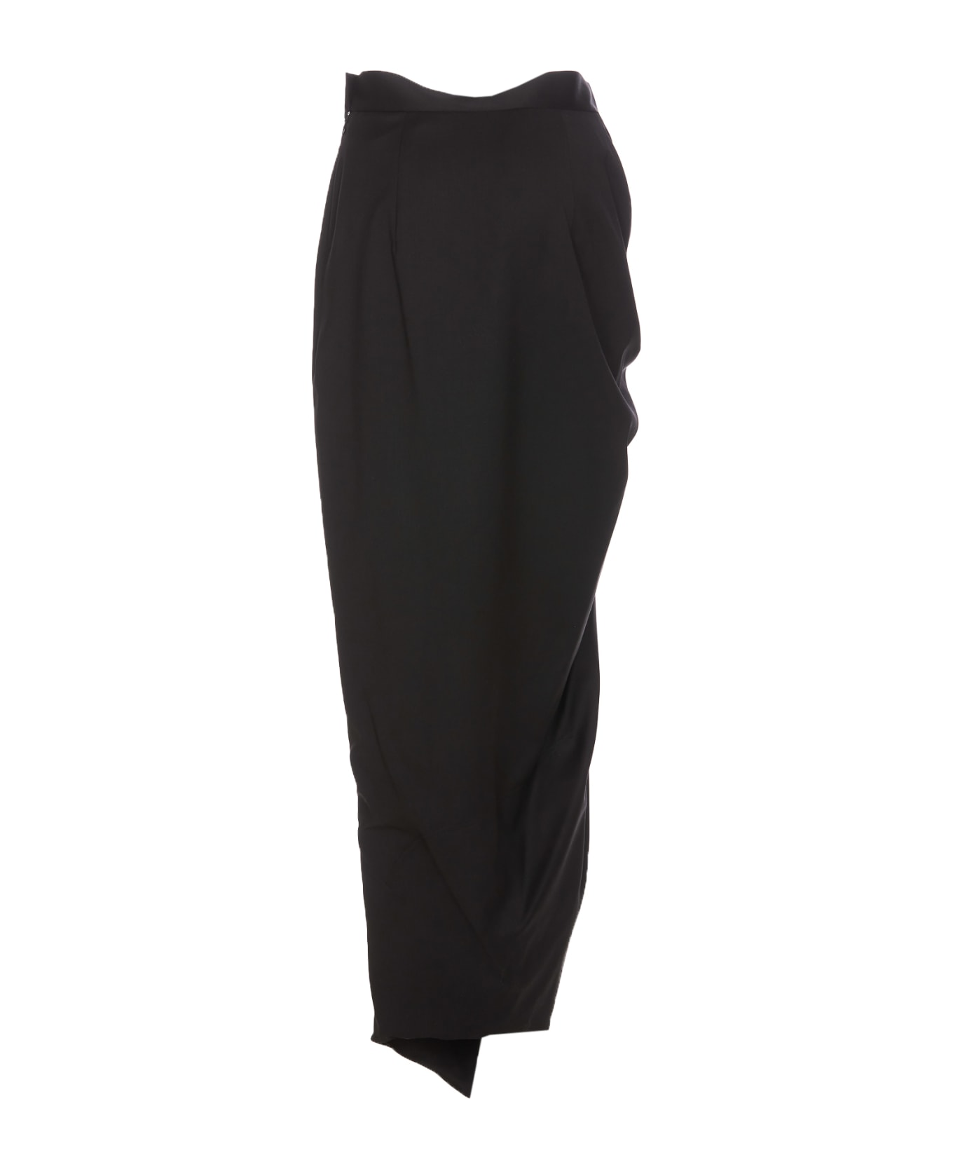 Vivienne Westwood Long Side Panther Skirt - Black
