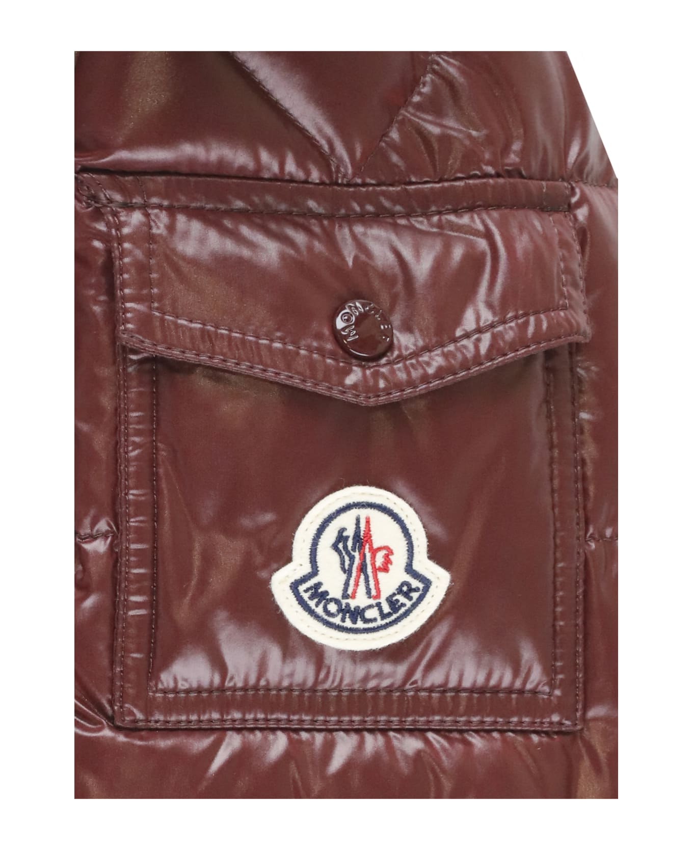 Moncler Maya Down Jacket - Bordeaux