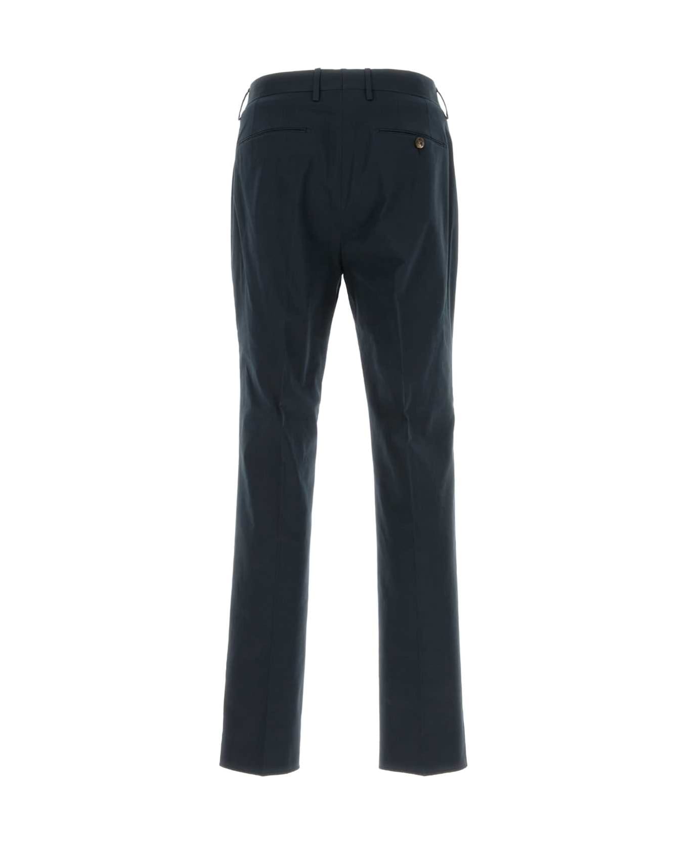 Etro Midnight Blue Stretch Cotton Pant - B0665