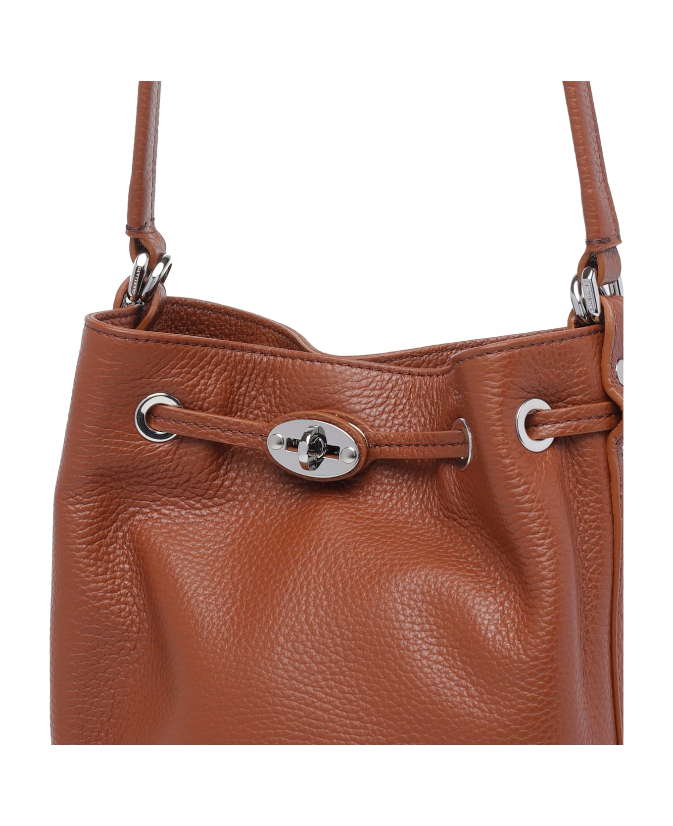 Zanellato Small Monda' Bucket Bag - Brown