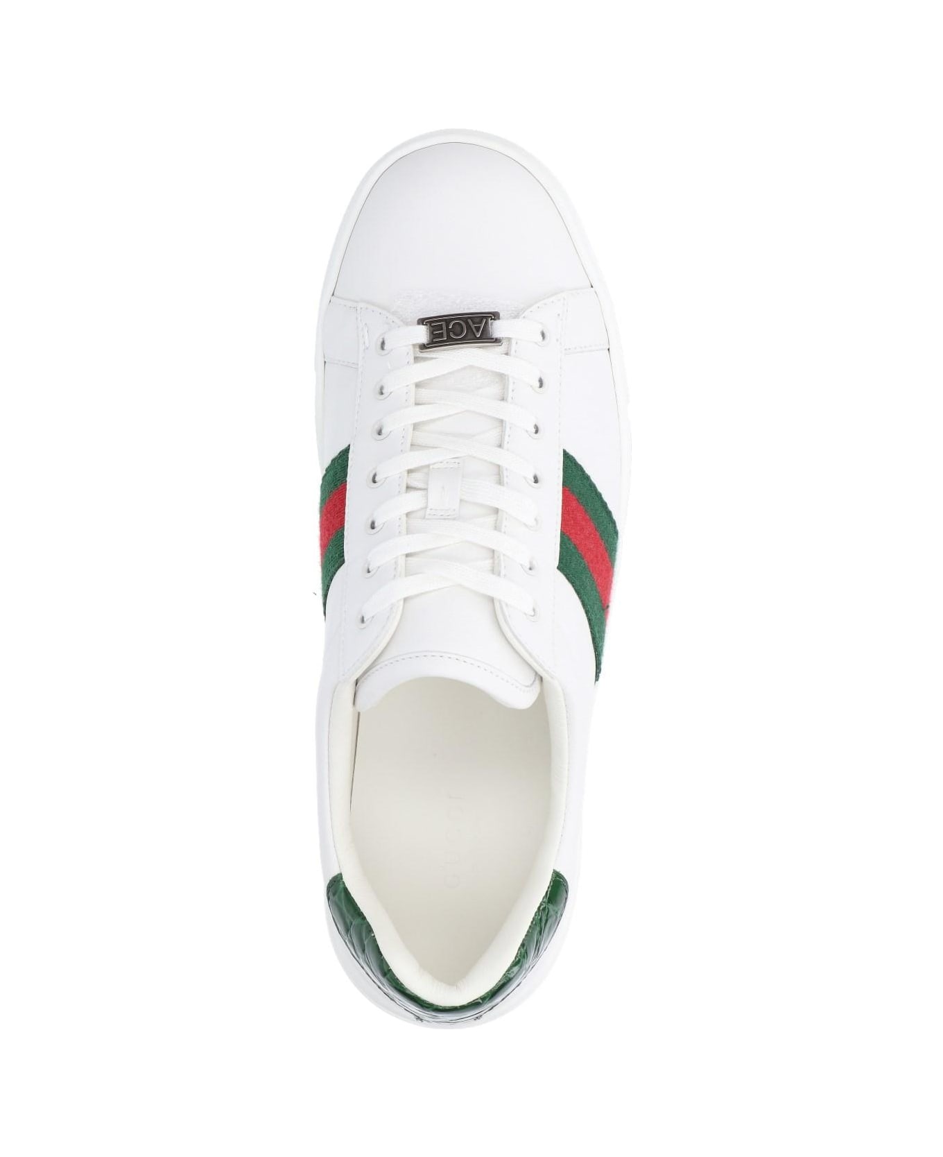 Gucci 'ace' Low-top Sneakers - White