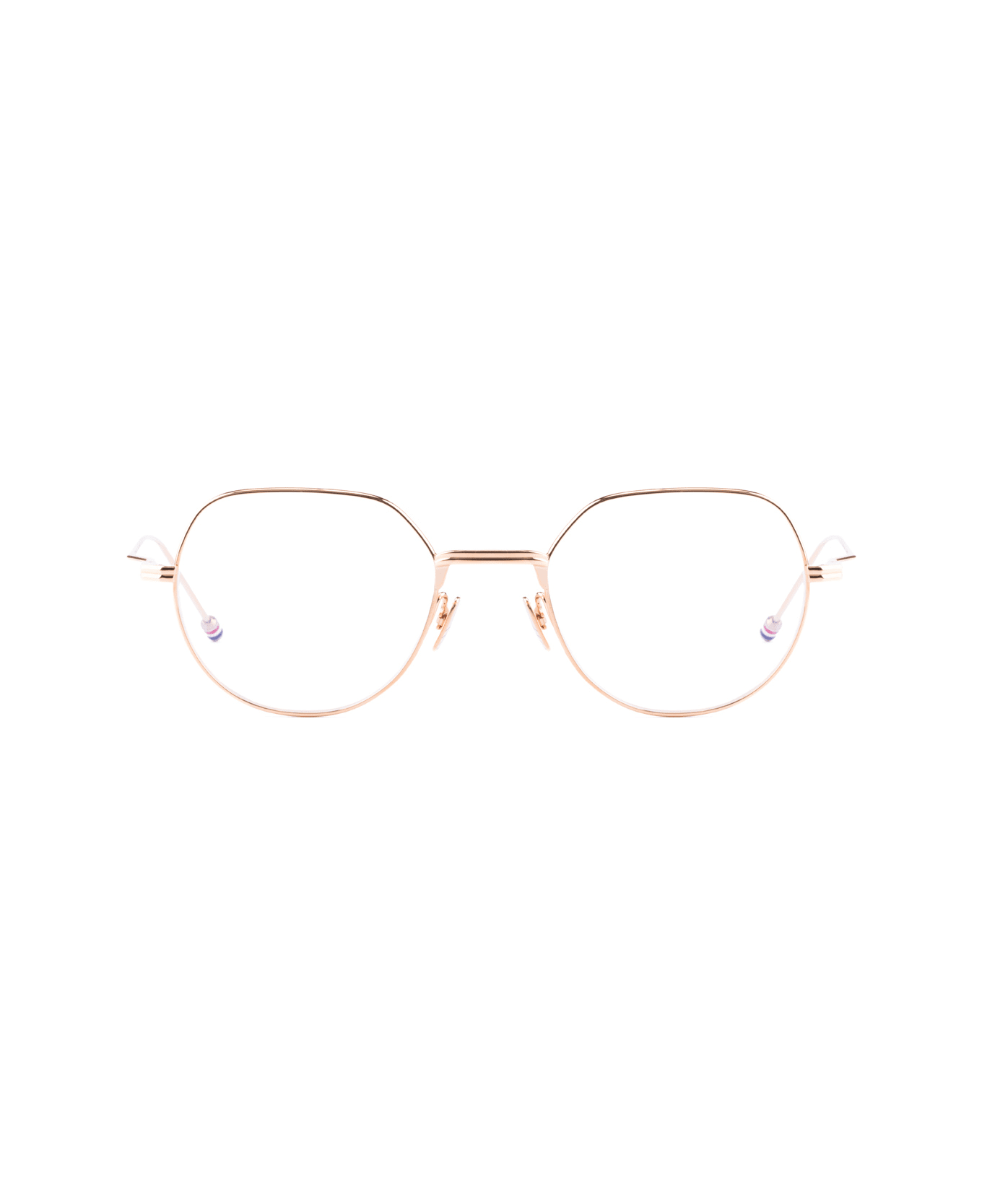 Thom Browne Ueo935a-g0001 710-48 Rose Gold Glasses - Oro Rosa