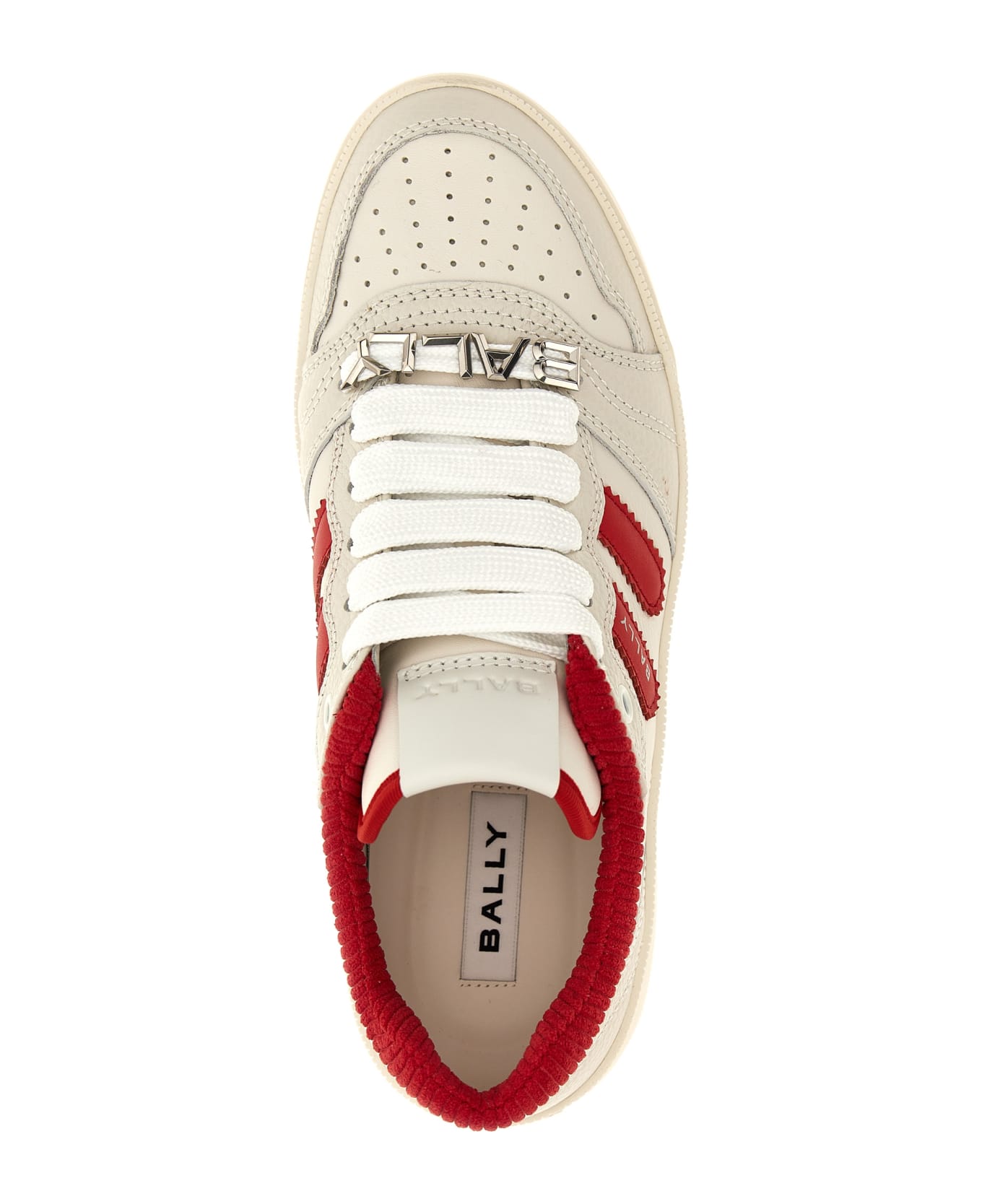 Bally 'royalty' Sneakers - WHITE/RED