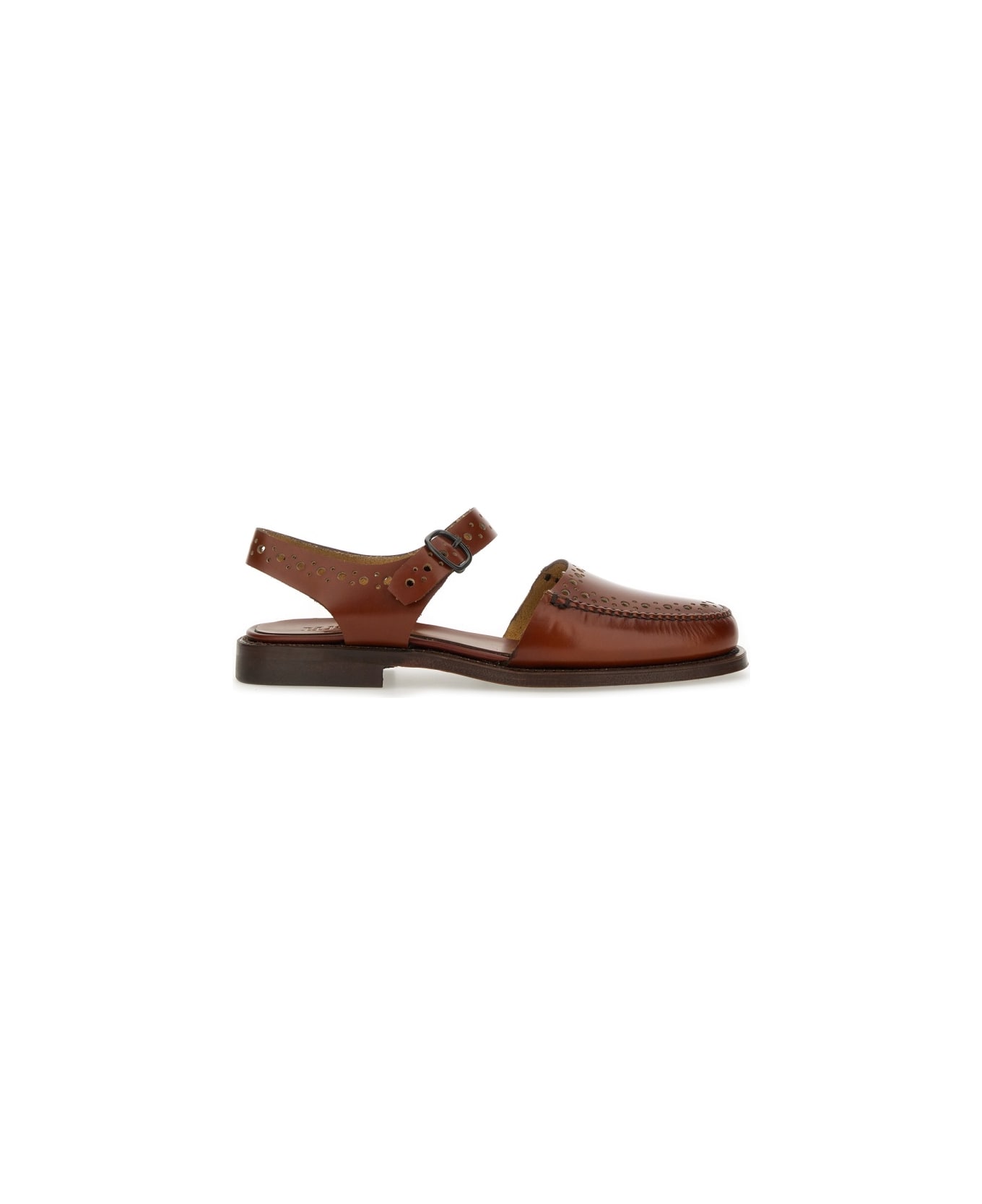 Hereu Moccasin "picada" - BROWN