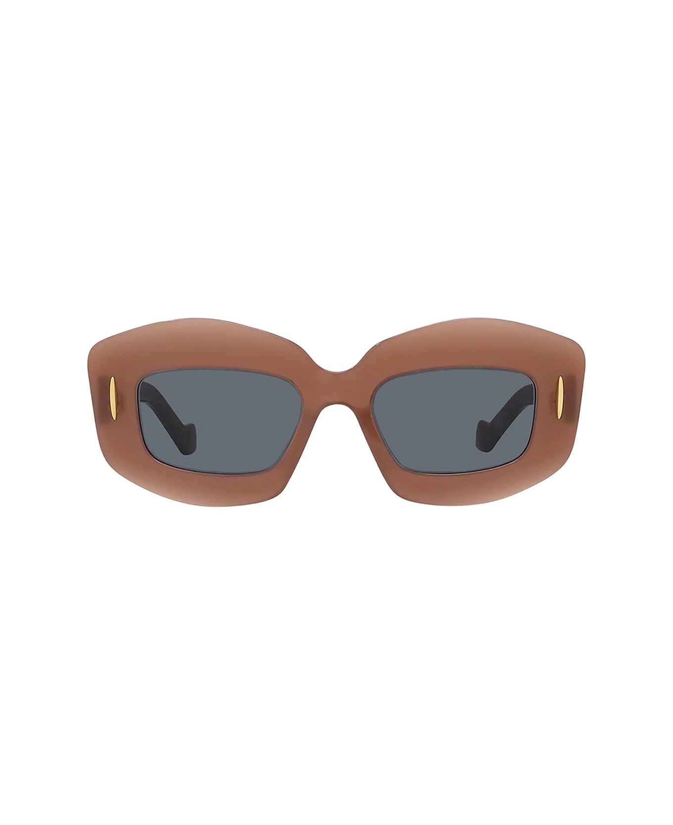 Loewe Lw40114i 66a Sunglasses - Marrone サングラス