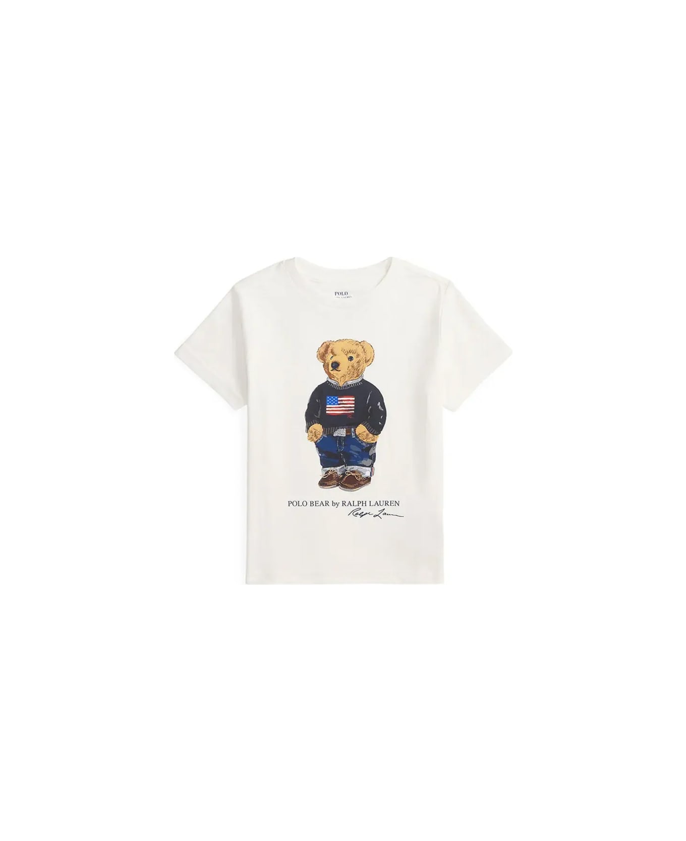 Polo Ralph Lauren Bear T-shirt - WHITE