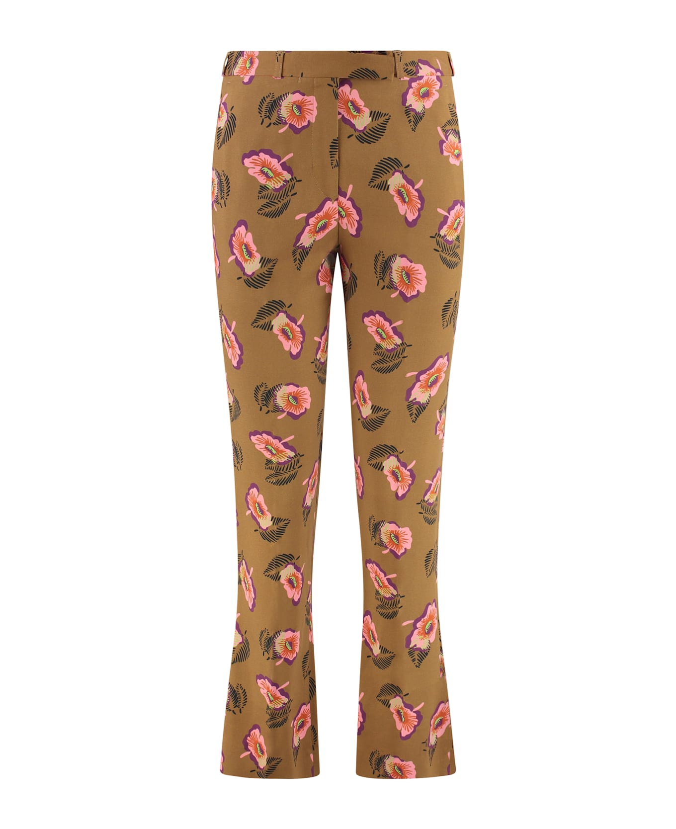 Etro Viscose Trousers - brown